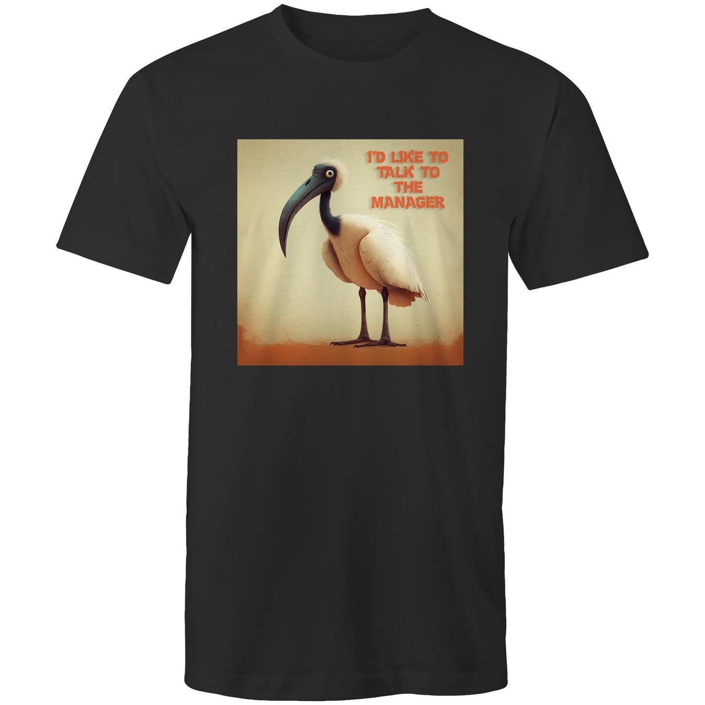 Bin Chicken T-Shirt: "I'd Like To Talk To The Manager" | Ozzy Anarchy
