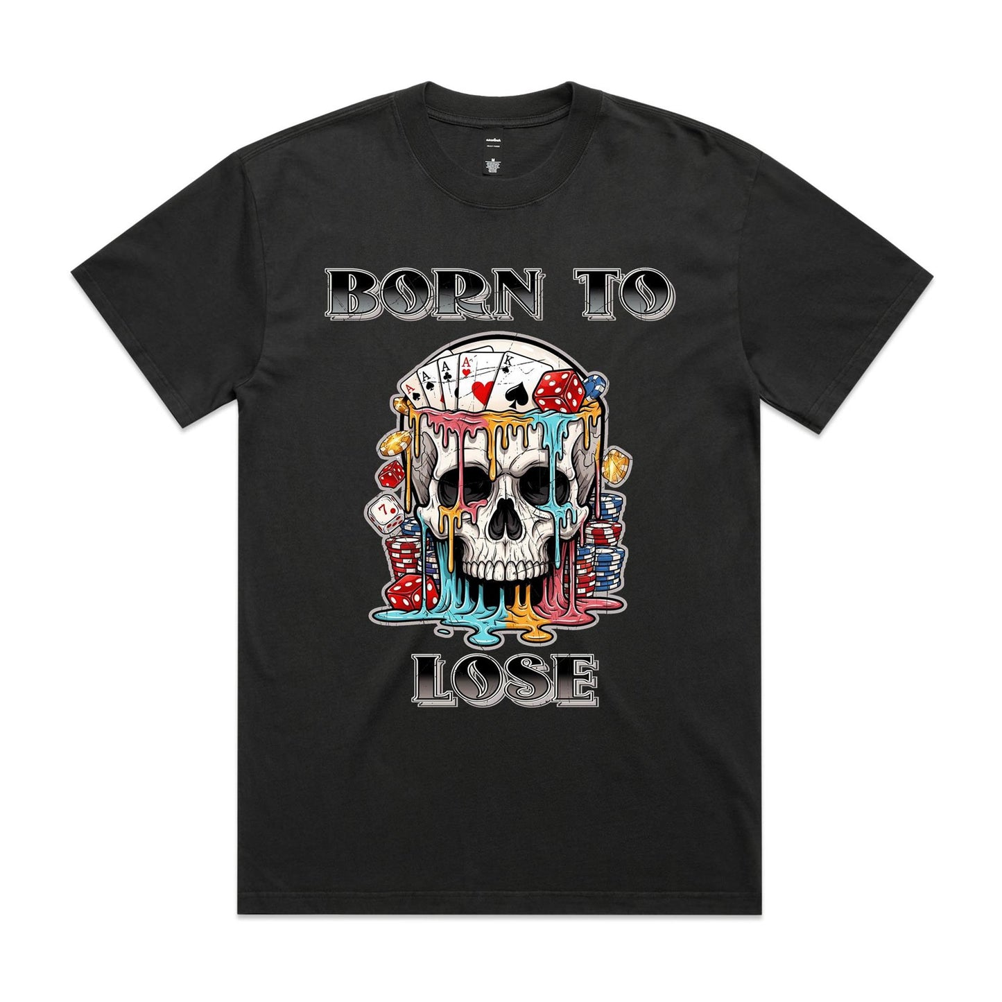 Born To Lose Heavy Faded T-Shirt | Ozzy Anarchy