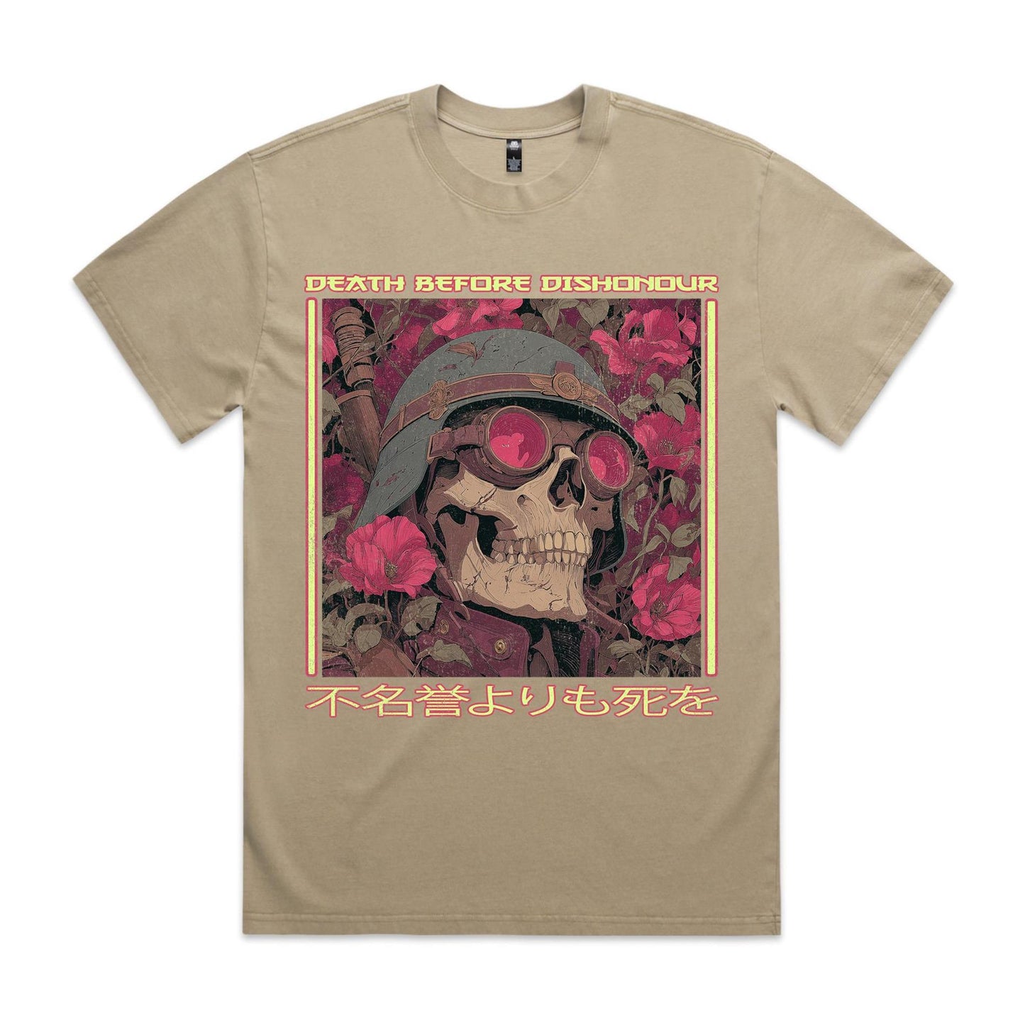 Death Before Dishonour Heavy Faded T-Shirt | Ozzy Anarchy