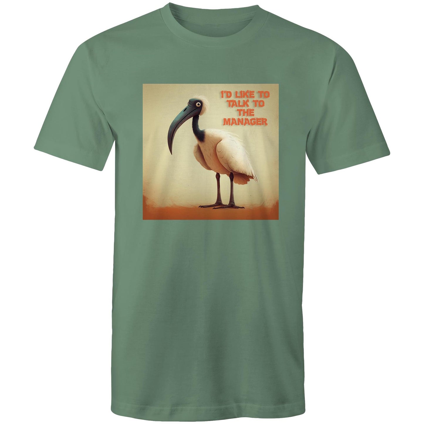 Bin Chicken T-Shirt: "I'd Like To Talk To The Manager" | Ozzy Anarchy