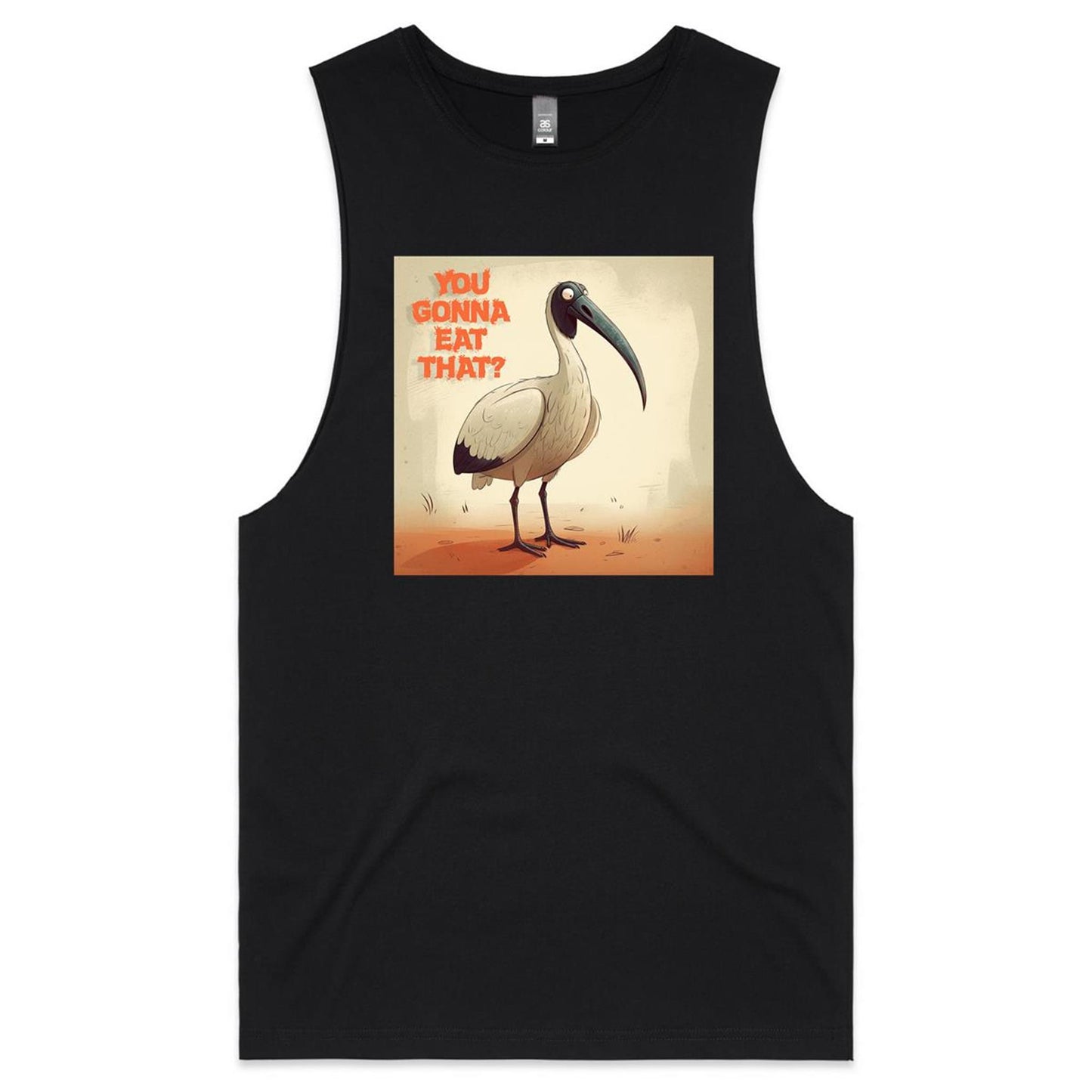 Bin Chicken Tank Top: "You Gonna Eat That?" | Ozzy Anarchy