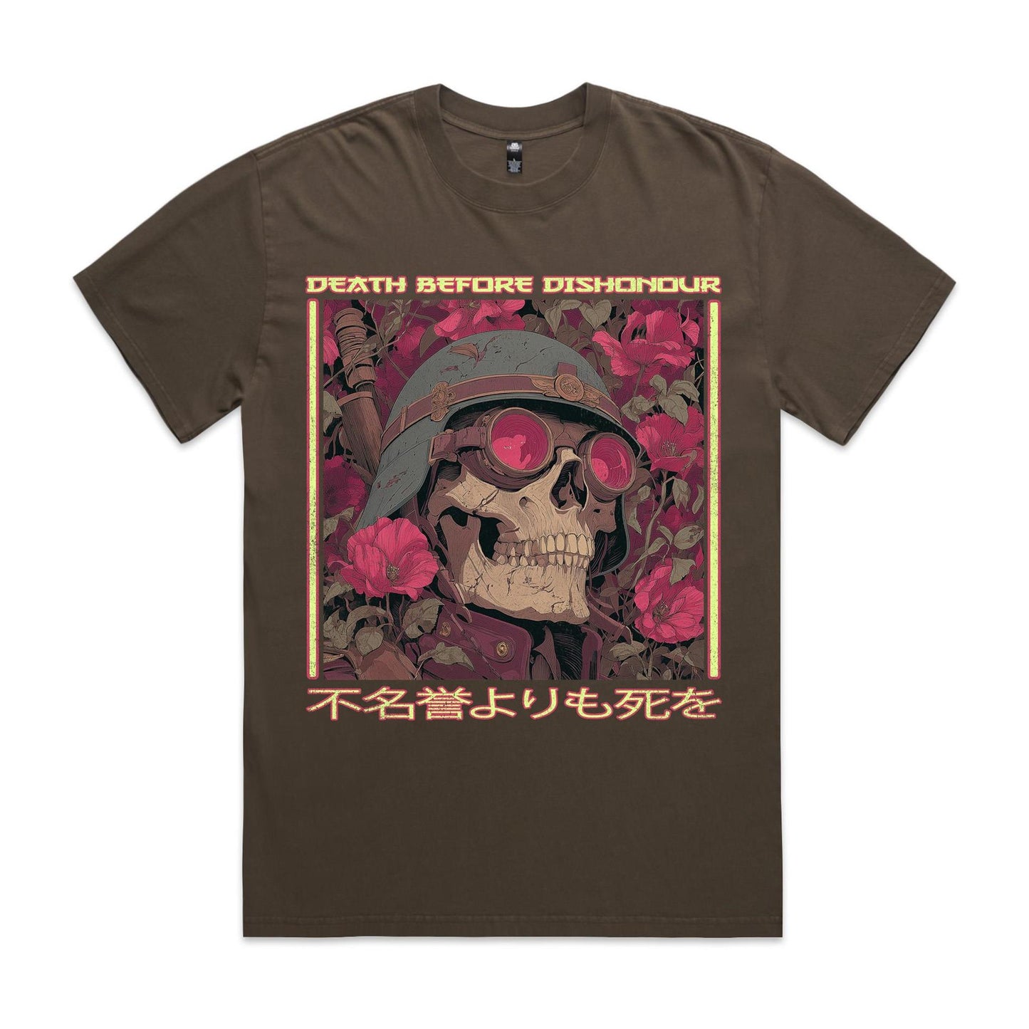 Death Before Dishonour Heavy Faded T-Shirt | Ozzy Anarchy