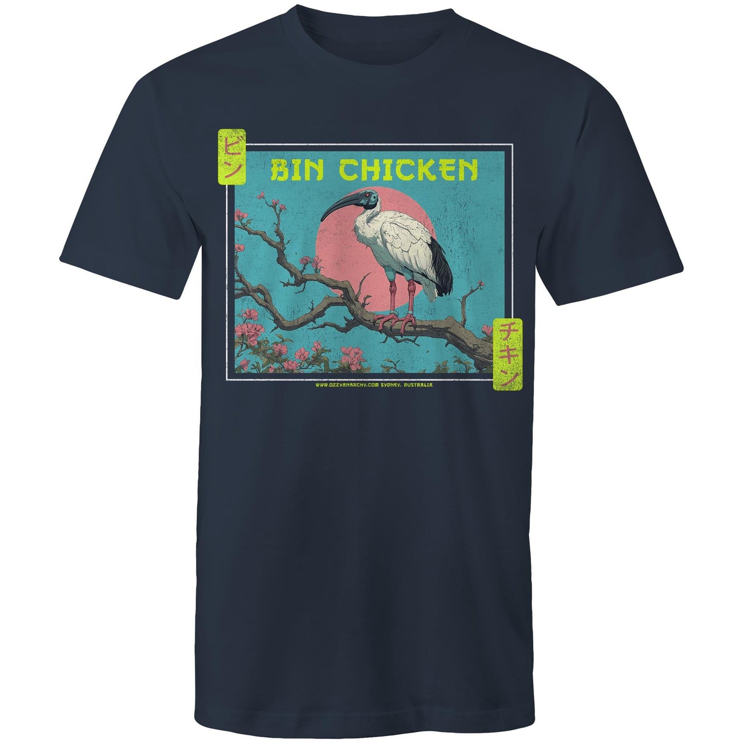 Bin Chicken T-Shirt: "Manga Mecha" | Ozzy Anarchy