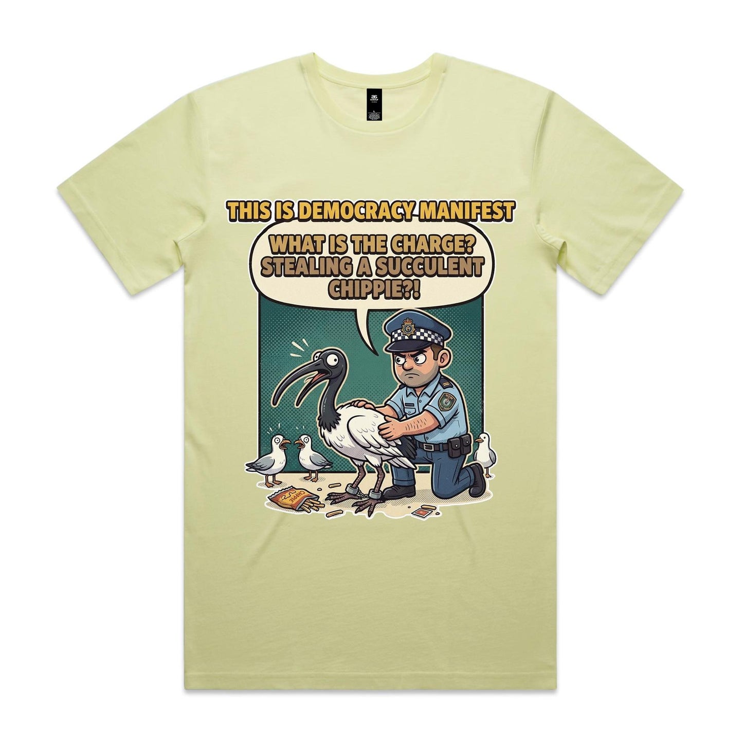 Bin Chicken - This Is Democracy Manifest Tee