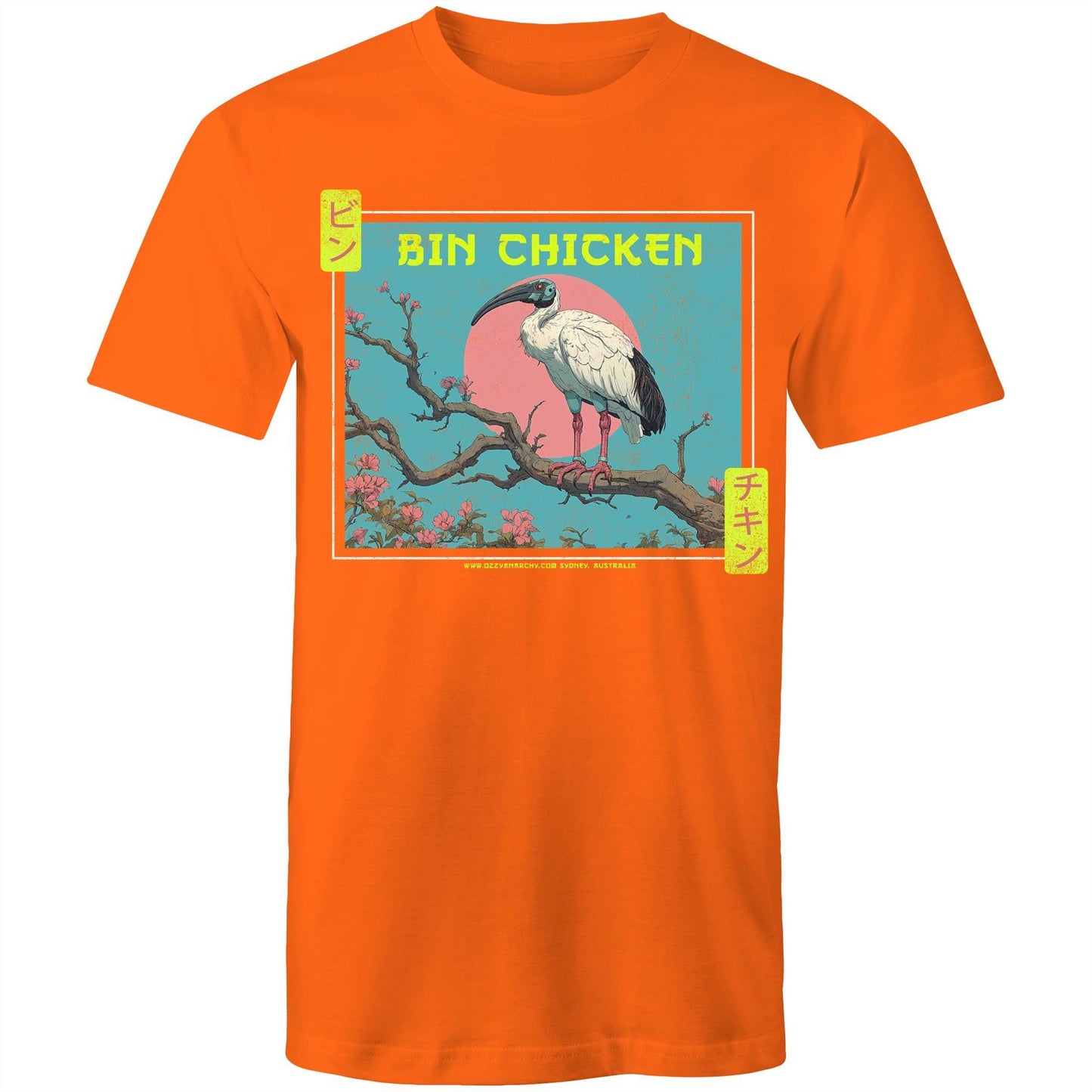 Bin Chicken T-Shirt: "Manga Mecha" | Ozzy Anarchy