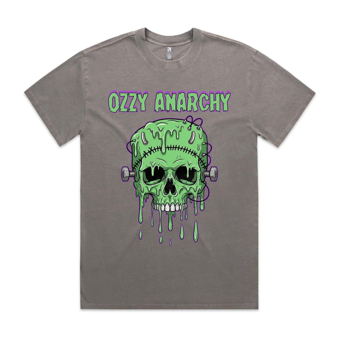 Frankenstein | Heavy Faded T-Shirt | Ozzy Anarchy