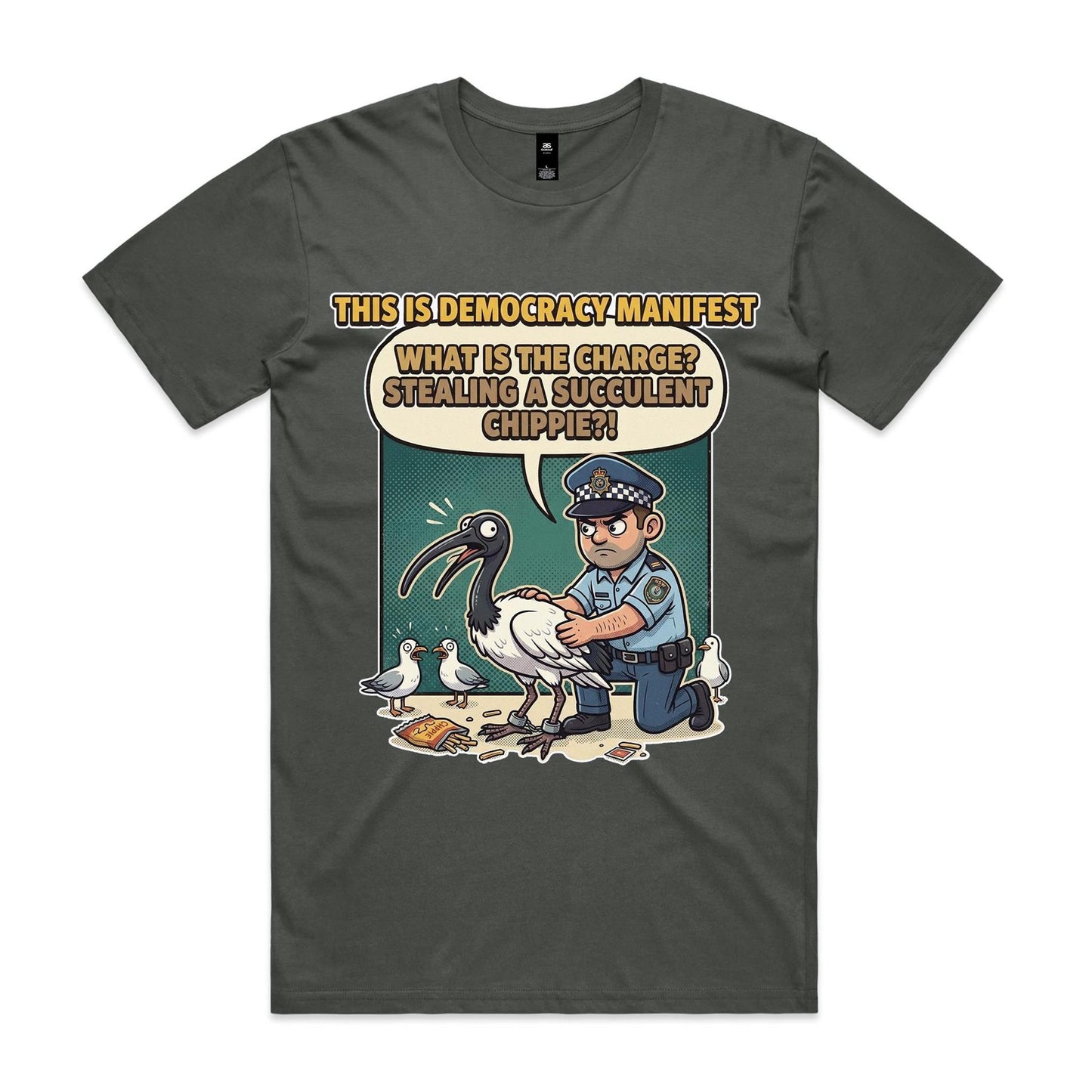Bin Chicken - This Is Democracy Manifest Tee