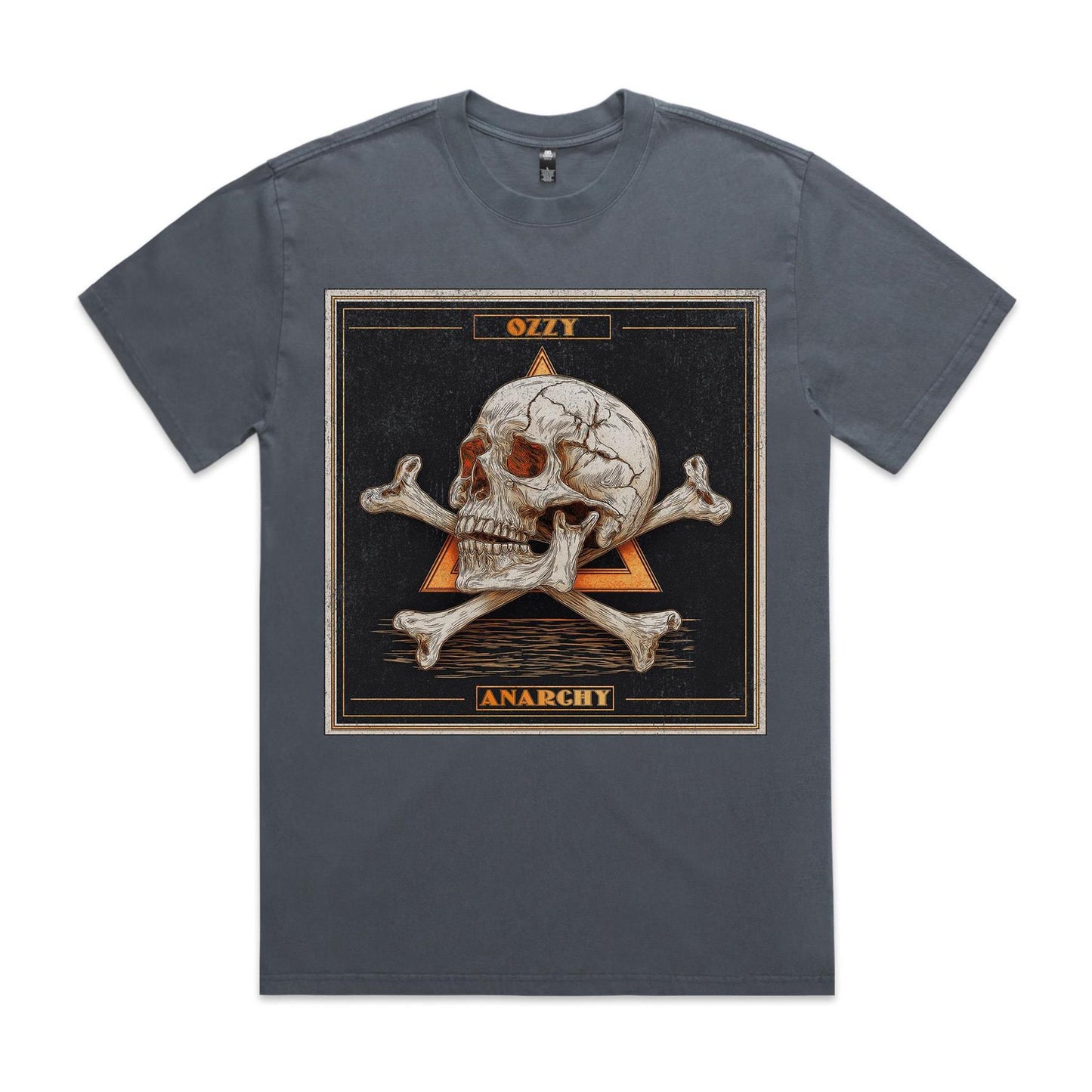 Golden Days Heavy Faded T-Shirt | Ozzy Anarchy
