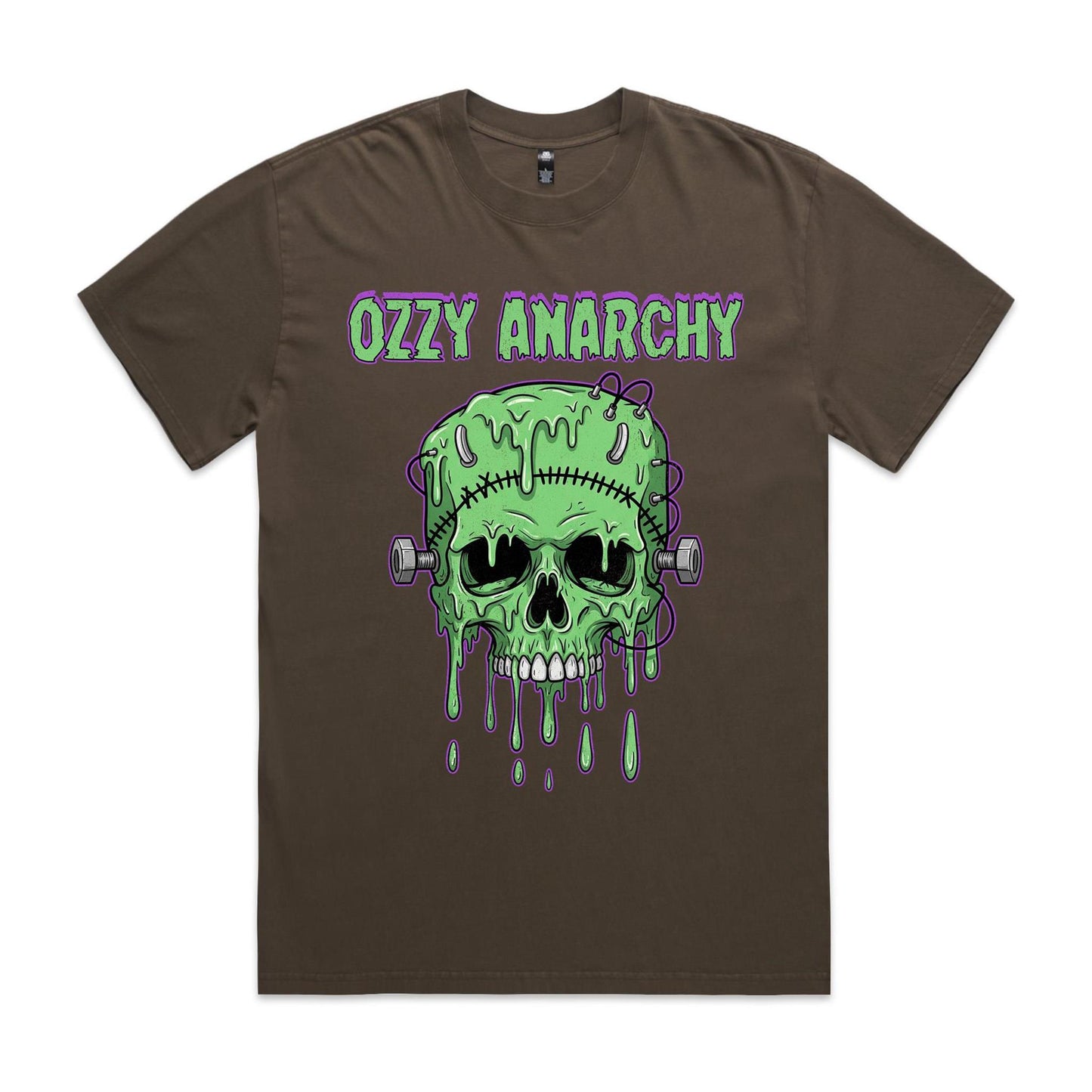Frankenstein | Heavy Faded T-Shirt | Ozzy Anarchy