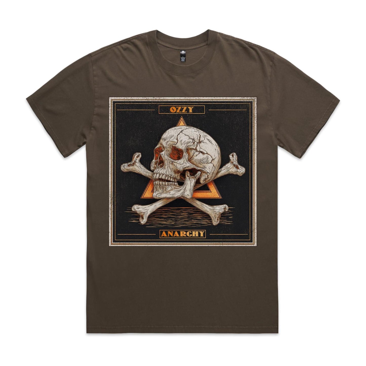 Golden Days Heavy Faded T-Shirt | Ozzy Anarchy