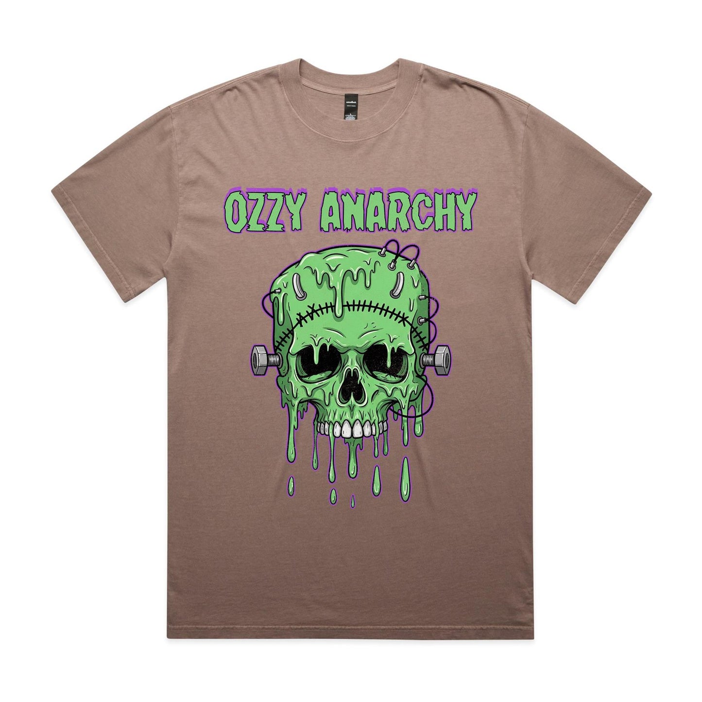 Frankenstein | Heavy Faded T-Shirt | Ozzy Anarchy