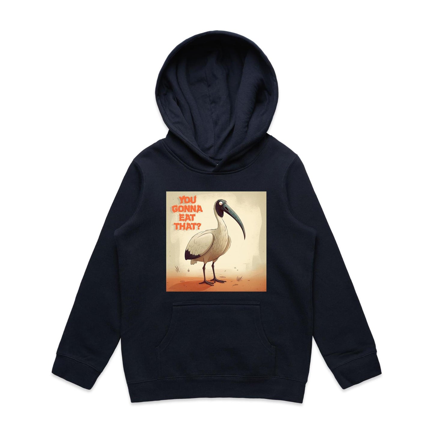 Bin Chicken Youth Supply Hoodie: "You Gonna Eat That?" | Ozzy Anarchy