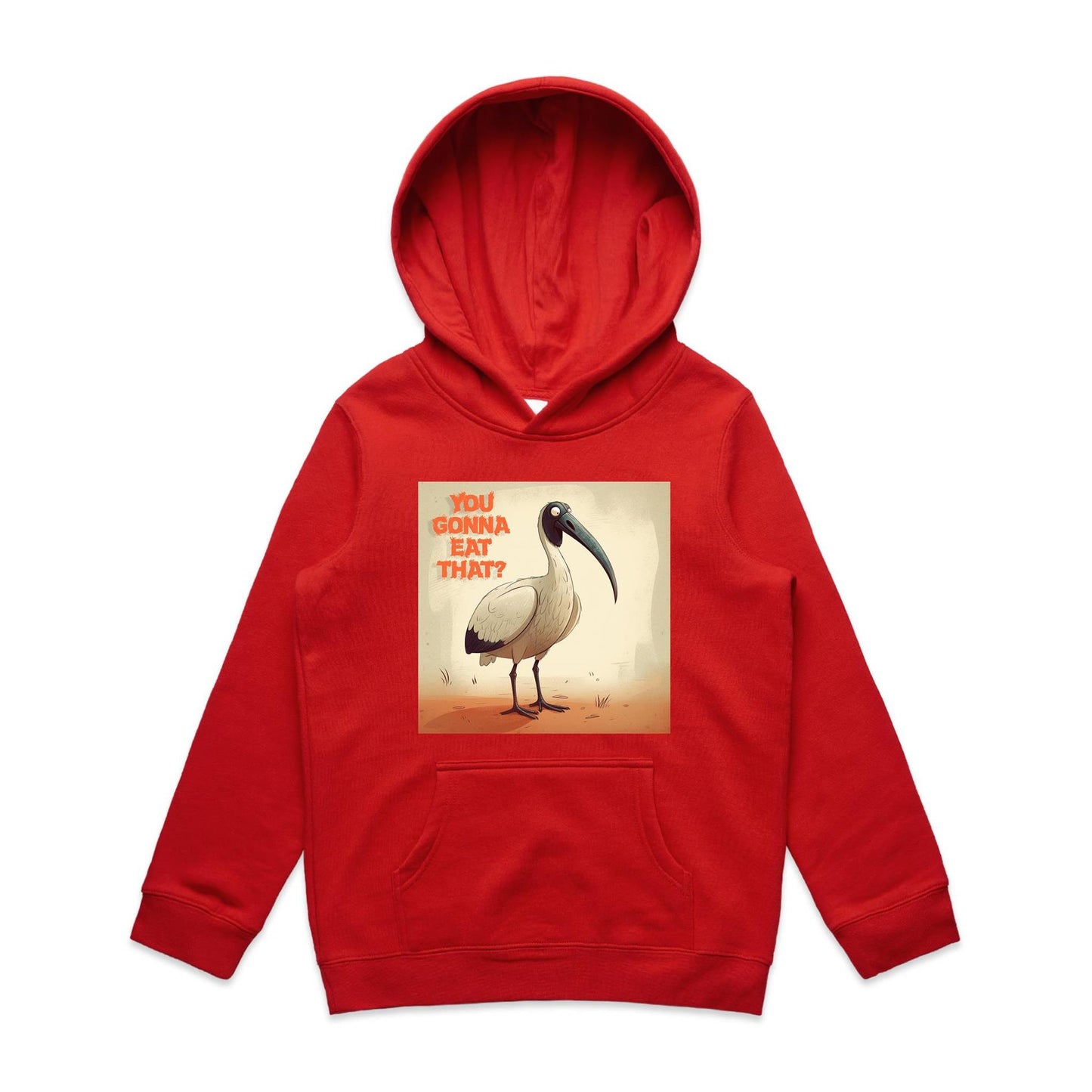Bin Chicken Youth Supply Hoodie: "You Gonna Eat That?" | Ozzy Anarchy