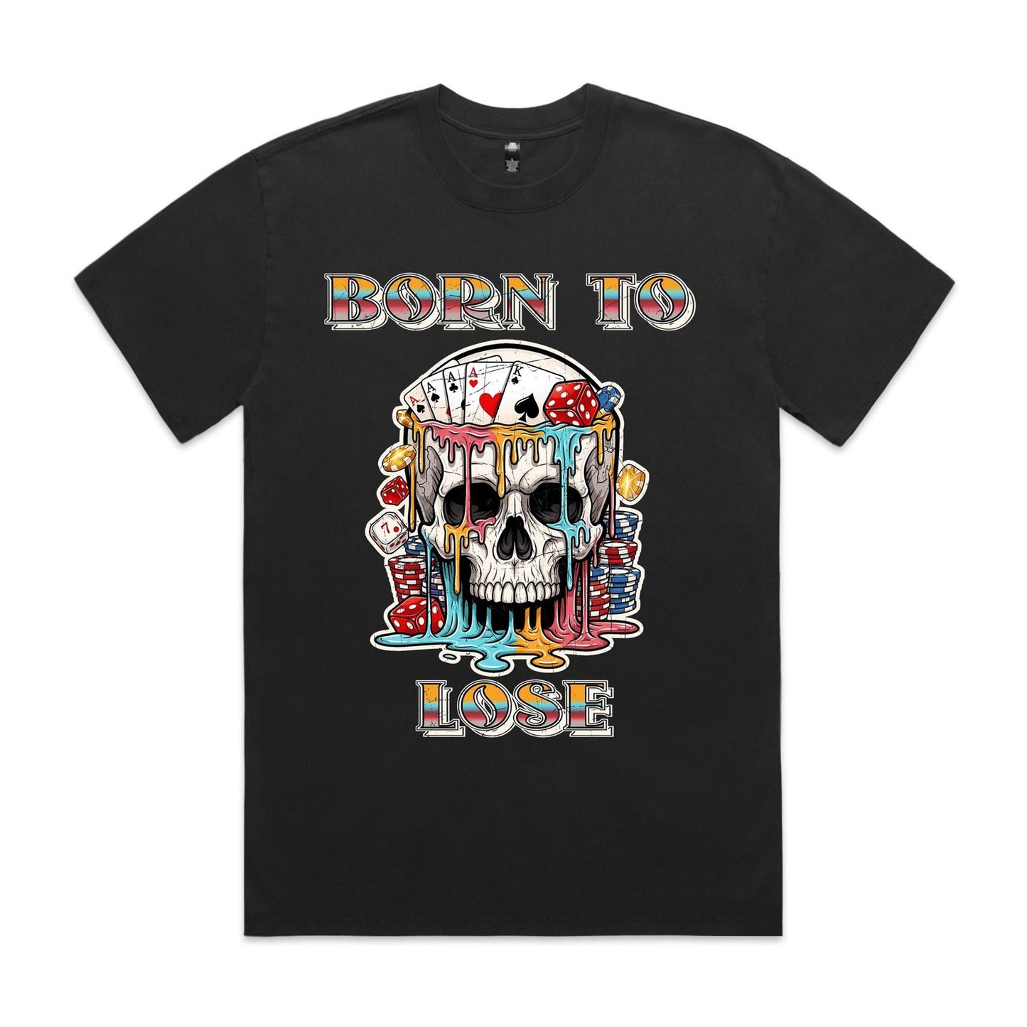 Born To Lose Heavy Faded T-Shirt | Ozzy Anarchy