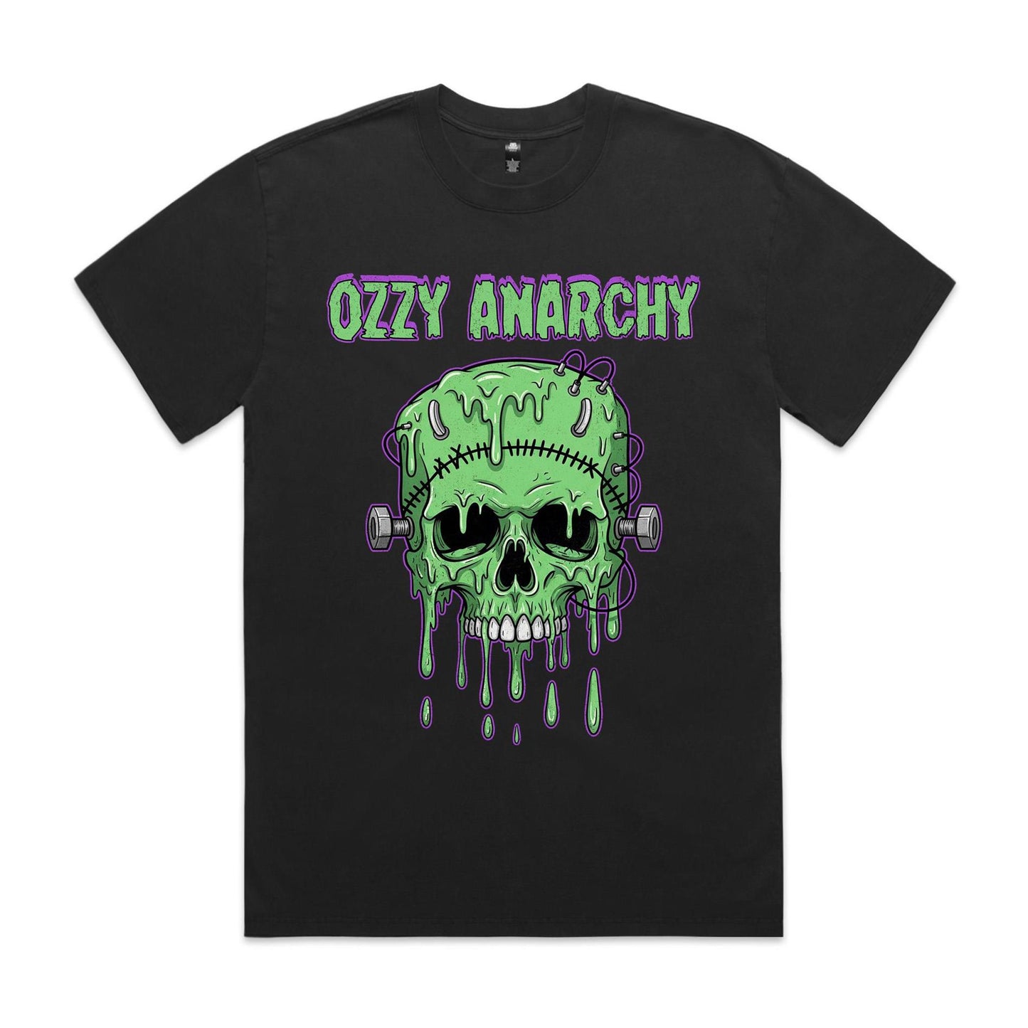 Frankenstein | Heavy Faded T-Shirt | Ozzy Anarchy