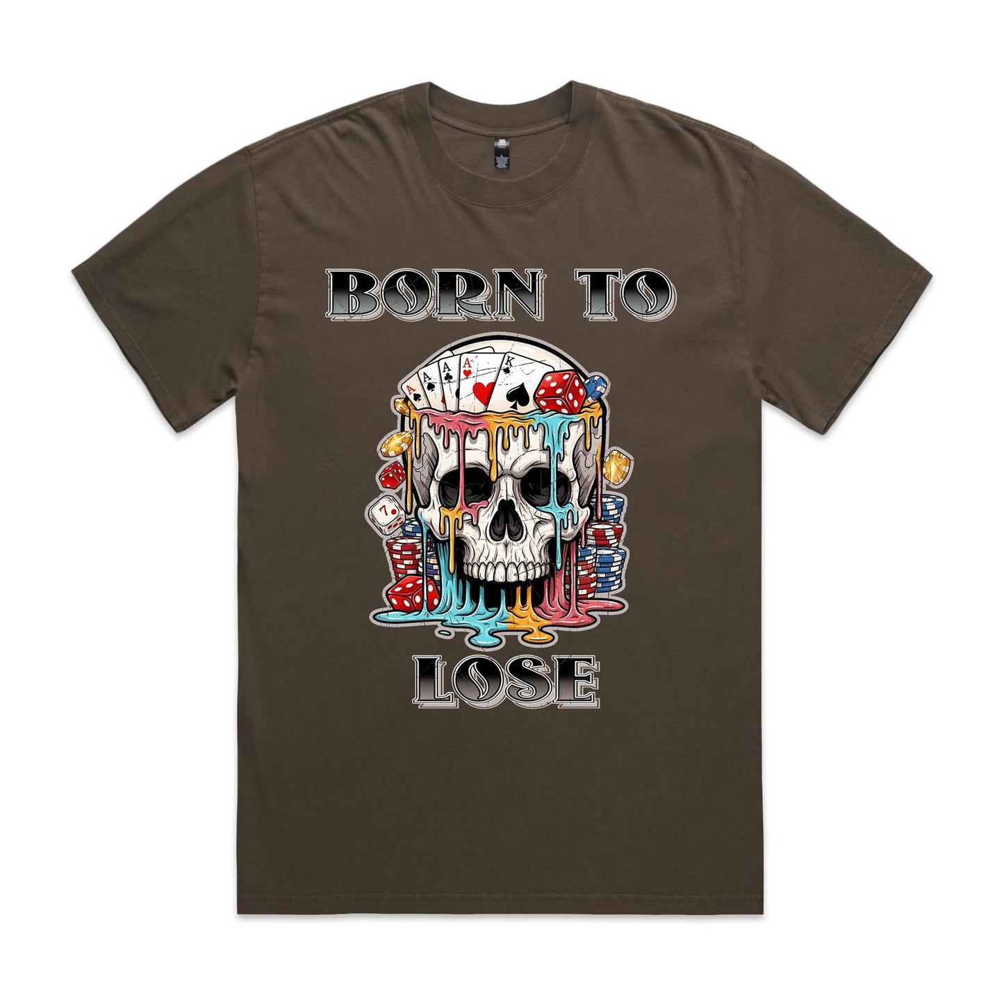 Born To Lose Heavy Faded T-Shirt | Ozzy Anarchy