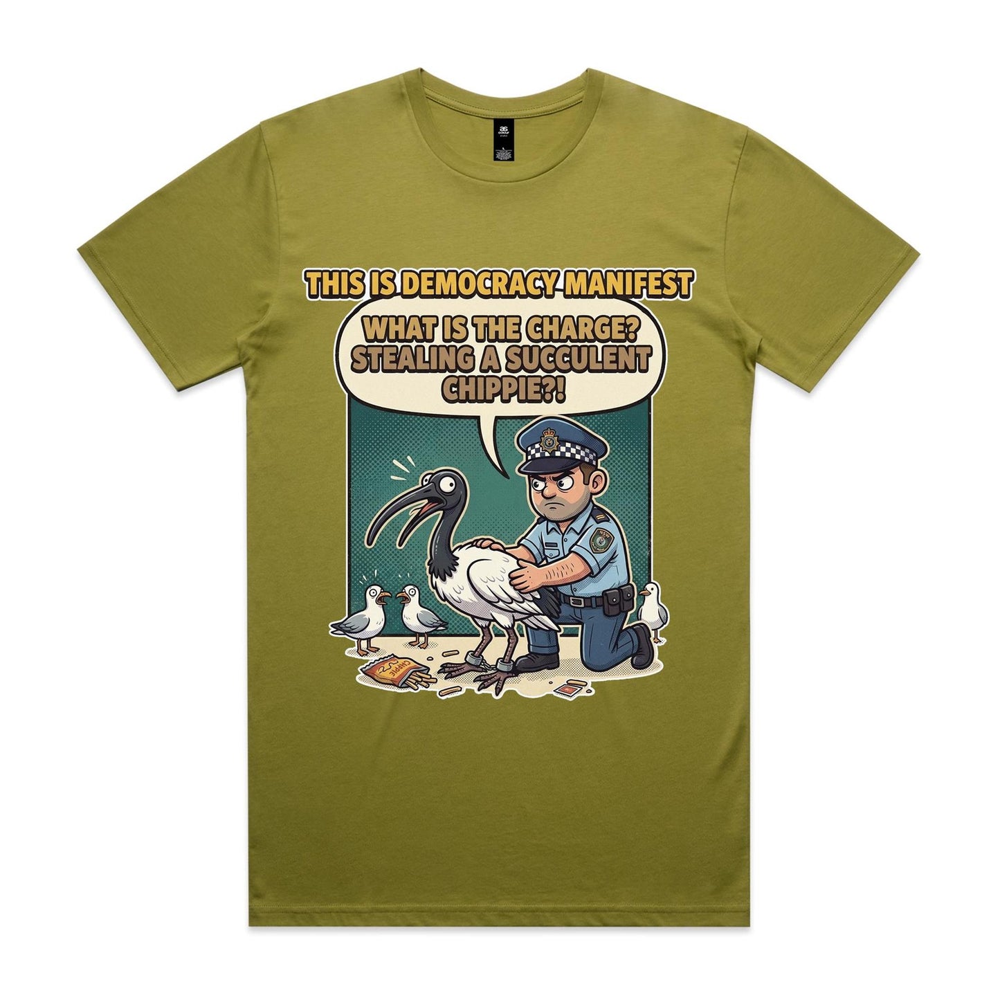 Bin Chicken - This Is Democracy Manifest Tee