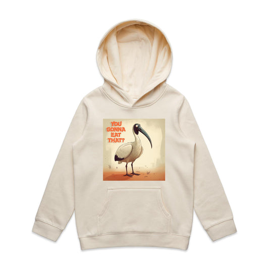 Bin Chicken Youth Supply Hoodie: "You Gonna Eat That?" | Ozzy Anarchy