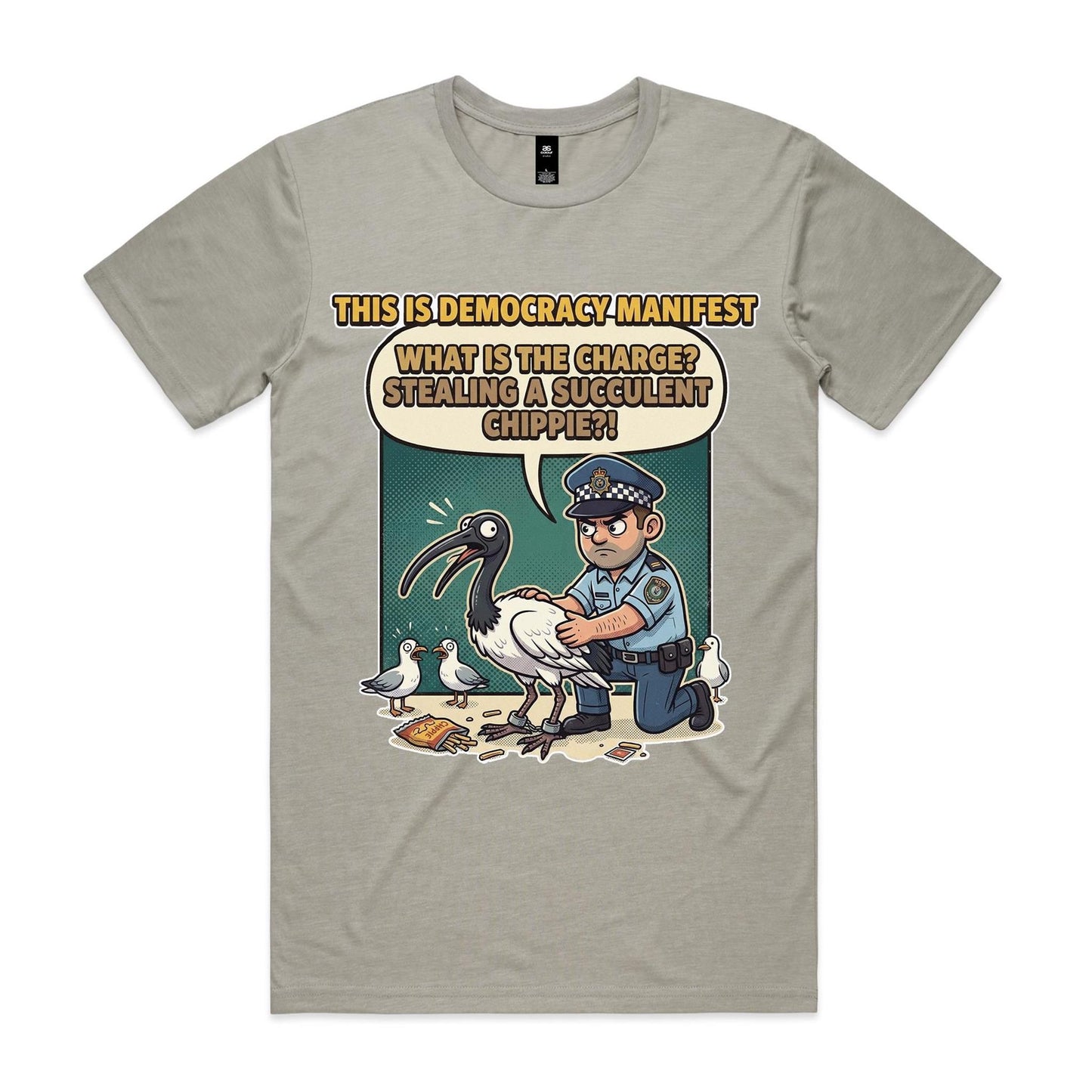 Bin Chicken - This Is Democracy Manifest Tee
