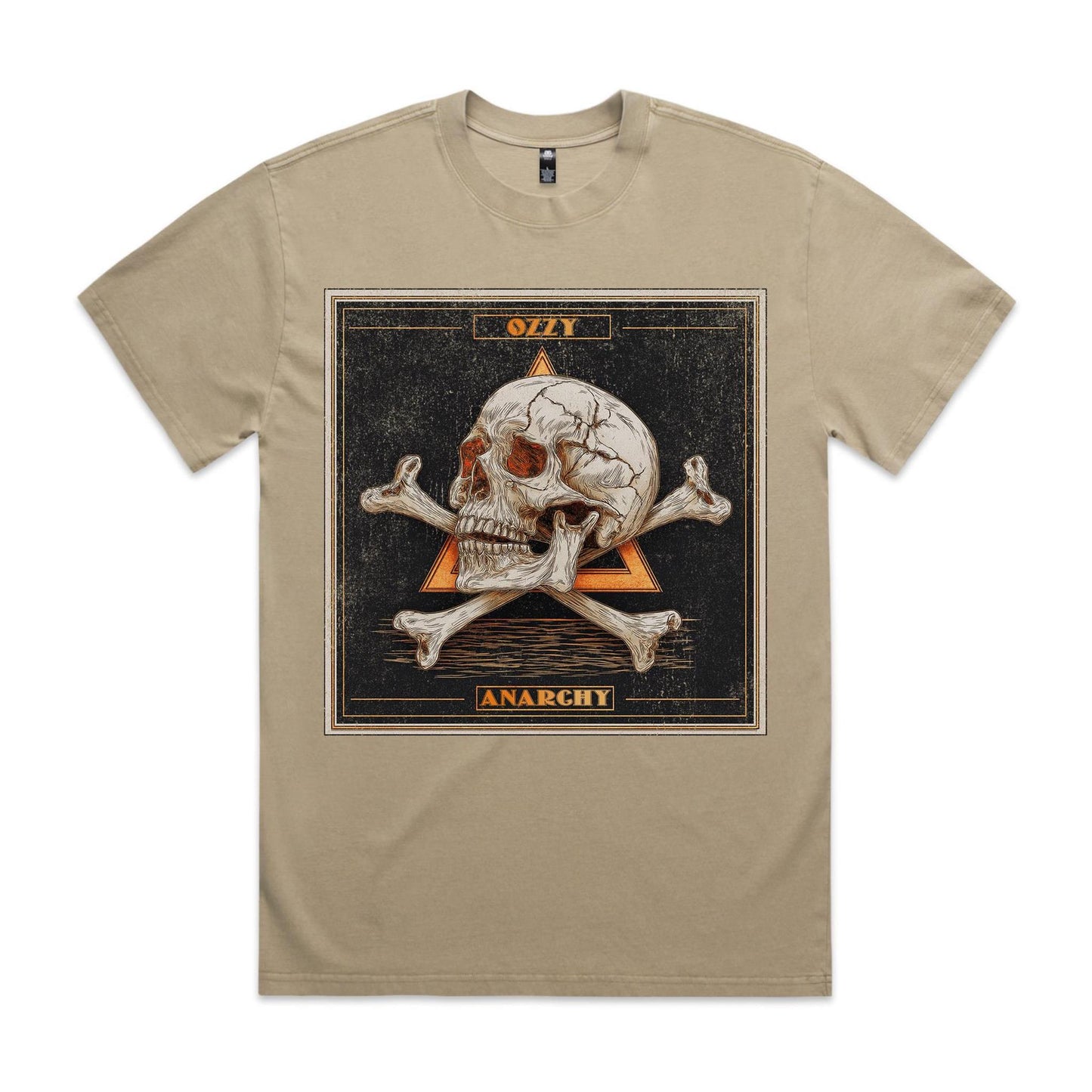 Golden Days Heavy Faded T-Shirt | Ozzy Anarchy