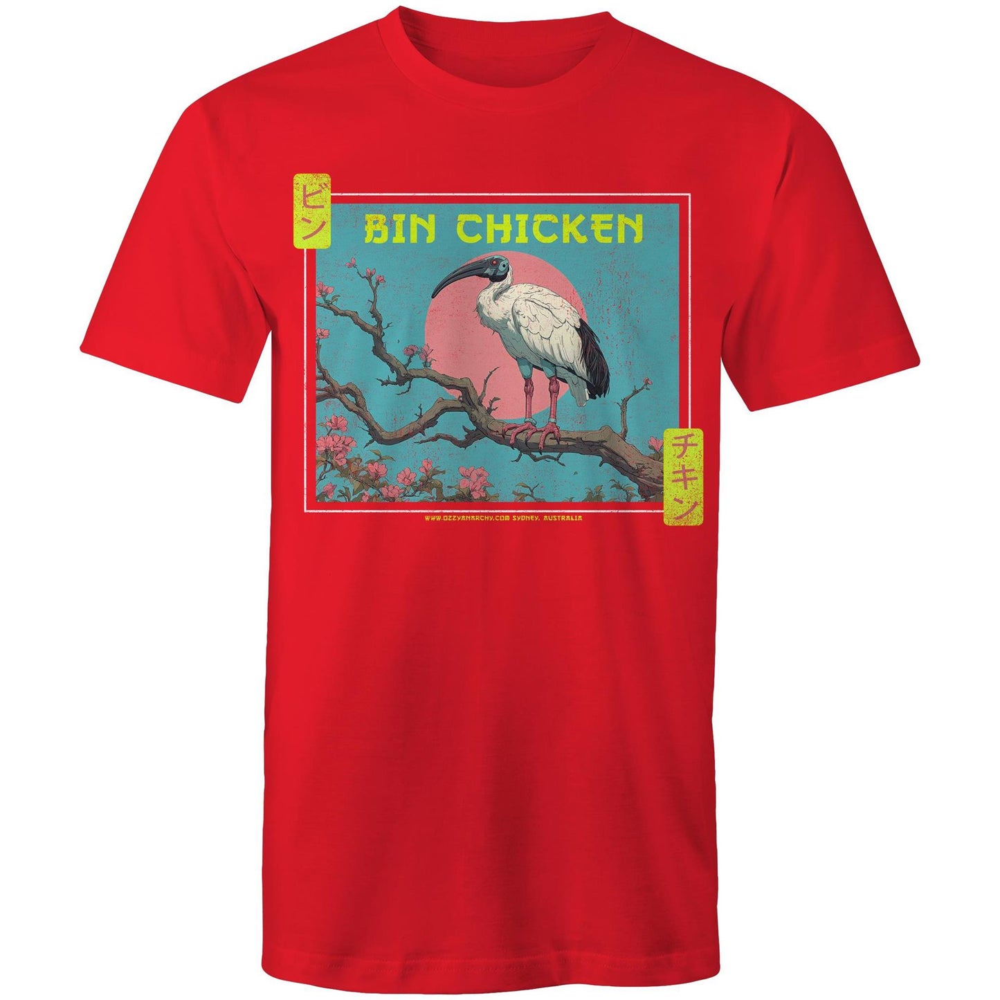 Bin Chicken T-Shirt: "Manga Mecha" | Ozzy Anarchy