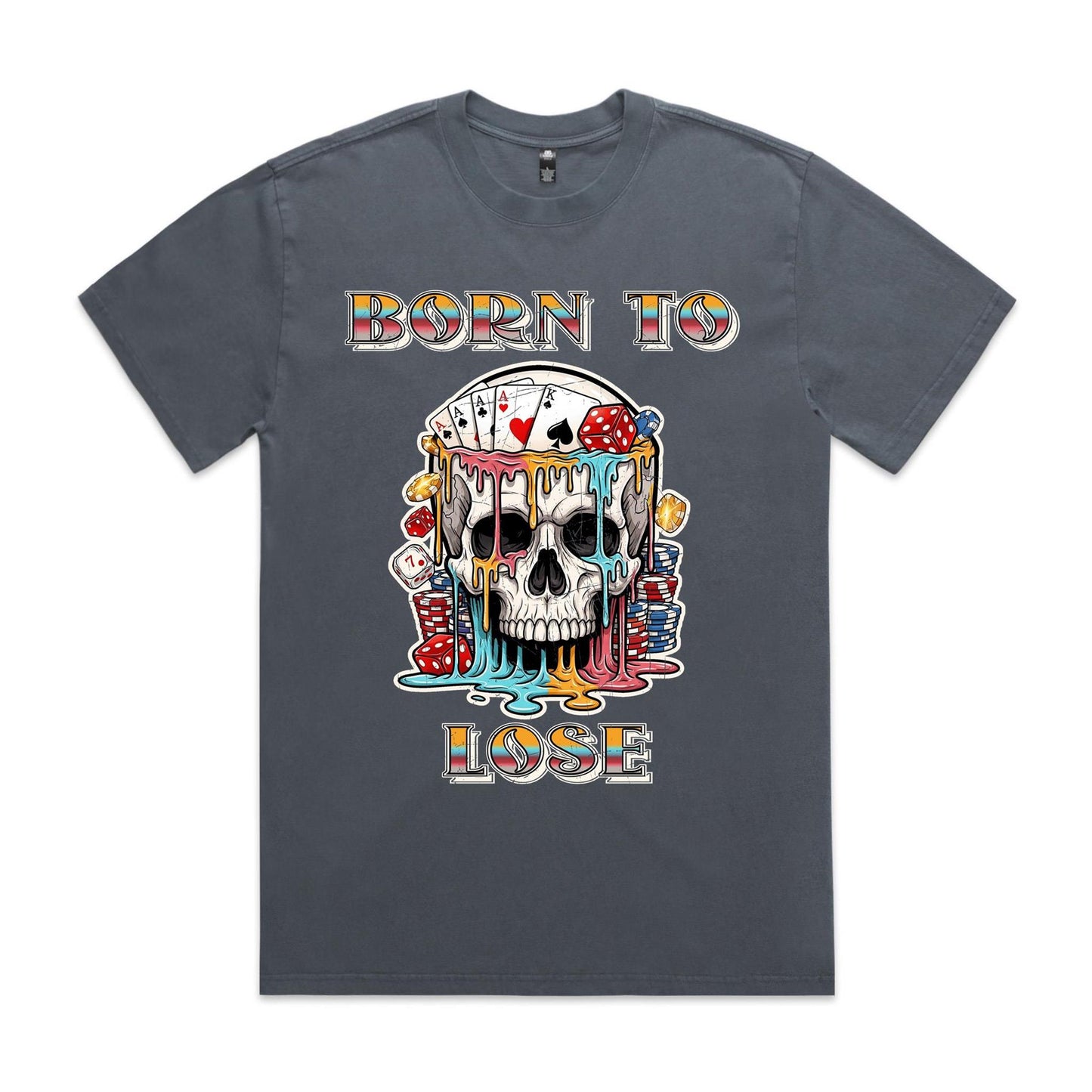 Born To Lose Heavy Faded T-Shirt | Ozzy Anarchy