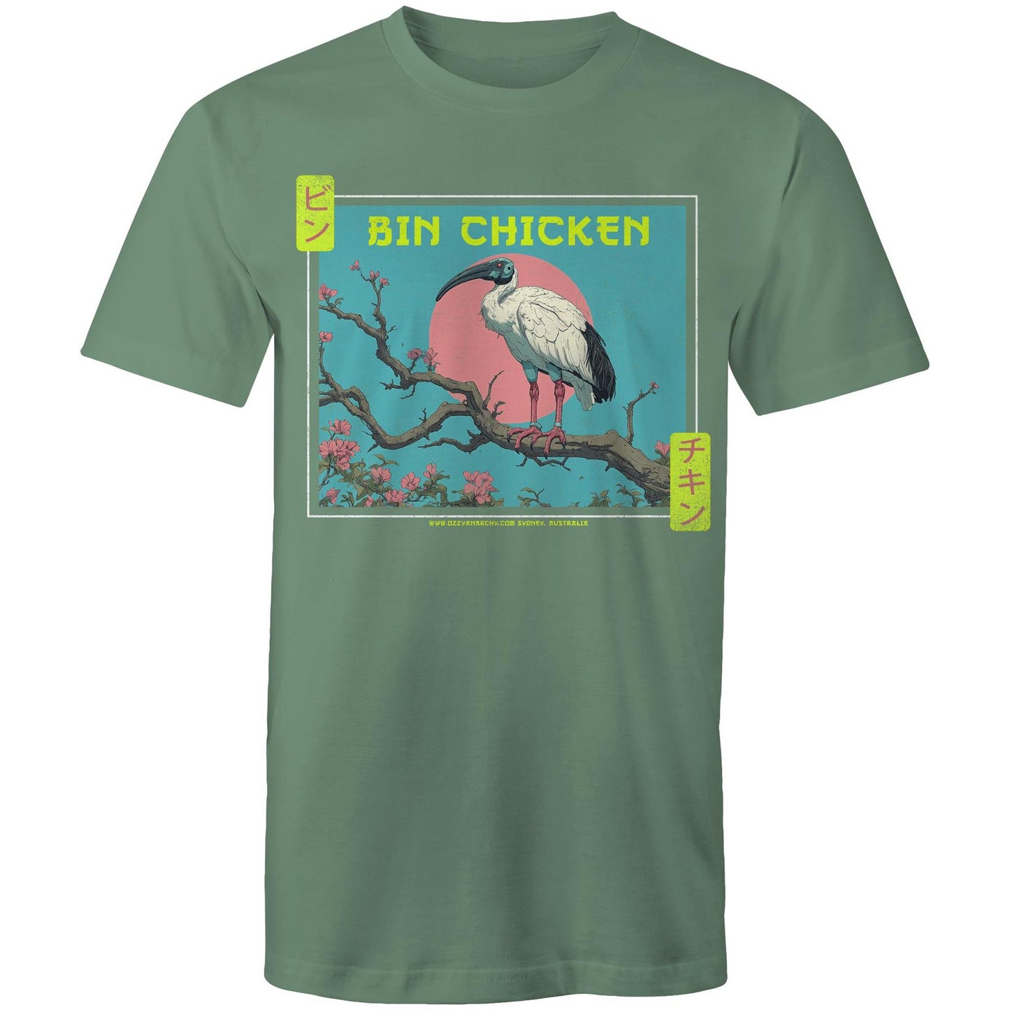 Bin Chicken T-Shirt: "Manga Mecha" | Ozzy Anarchy