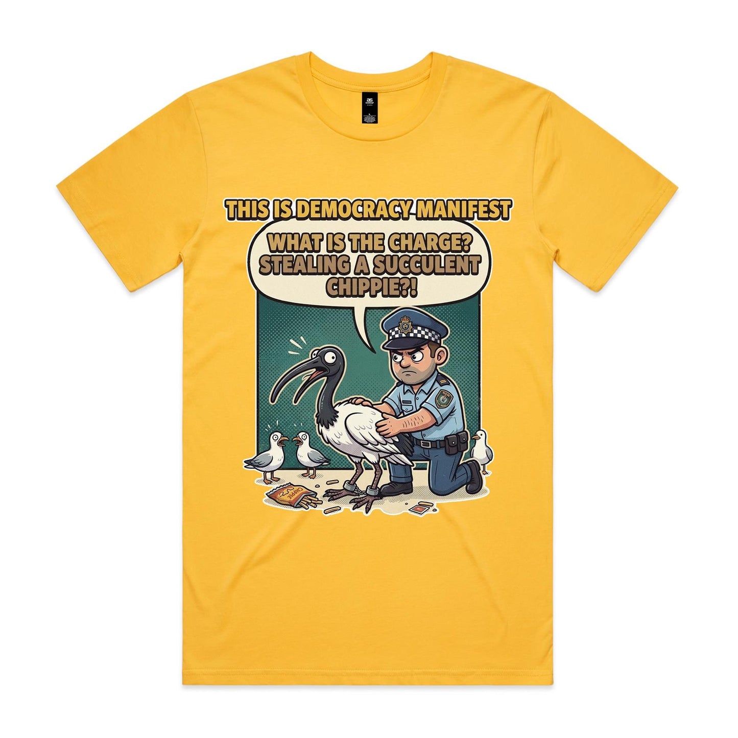 Bin Chicken - This Is Democracy Manifest Tee