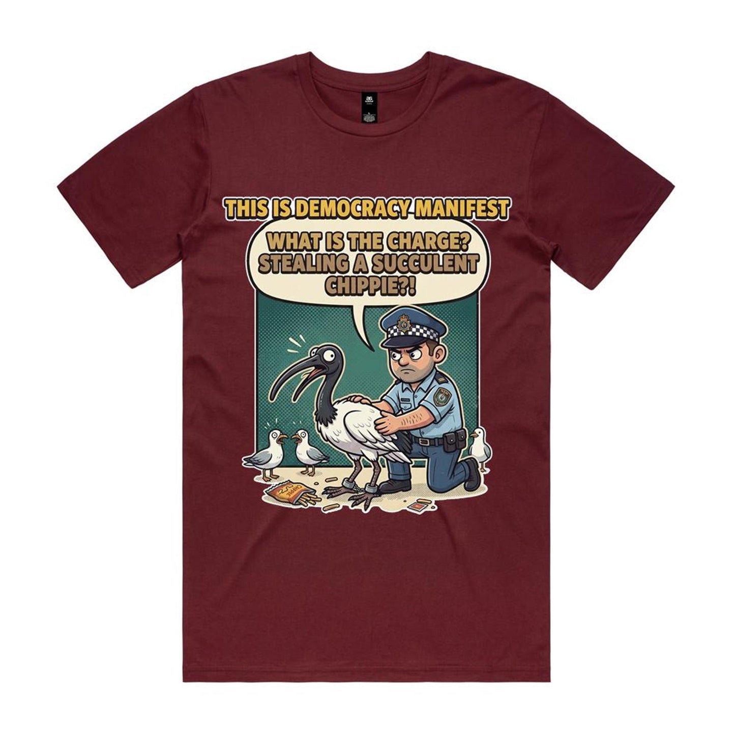 Bin Chicken - This Is Democracy Manifest Tee
