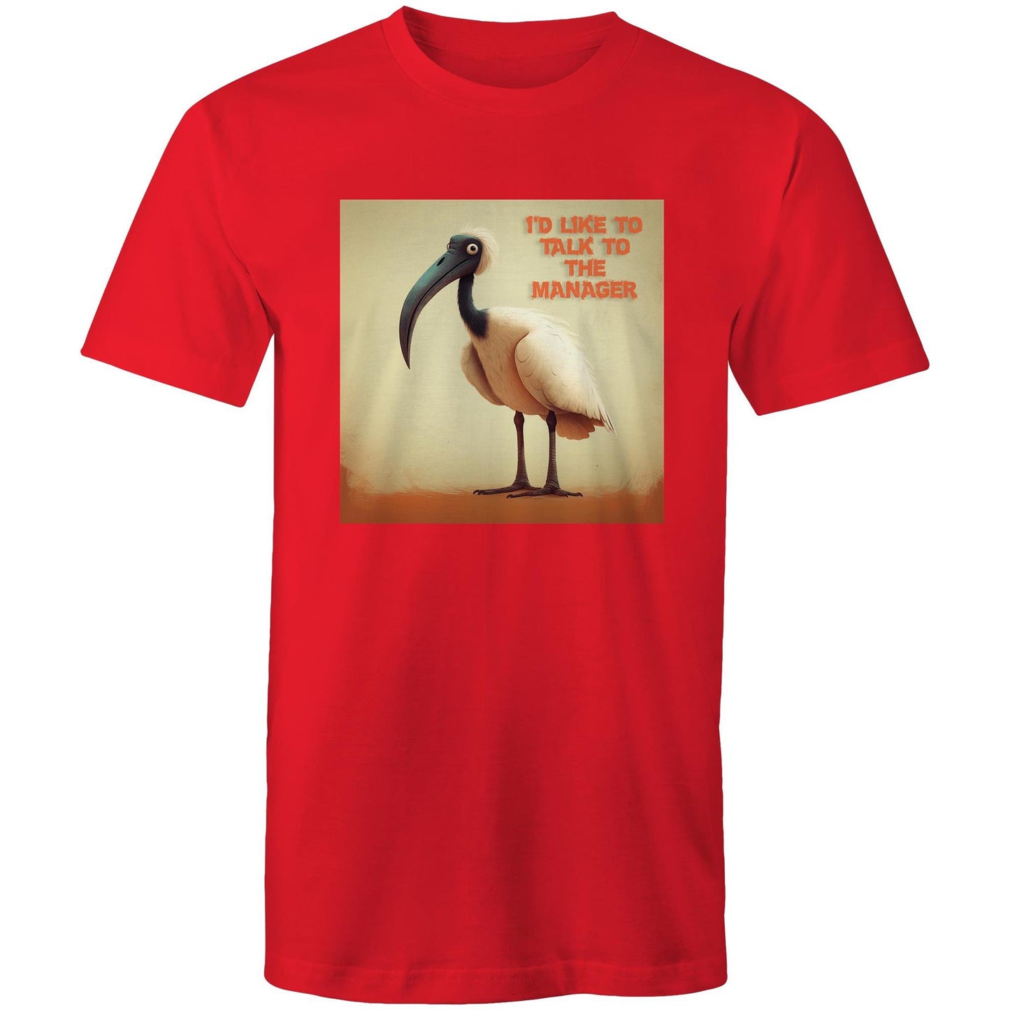 Bin Chicken T-Shirt: "I'd Like To Talk To The Manager" | Ozzy Anarchy