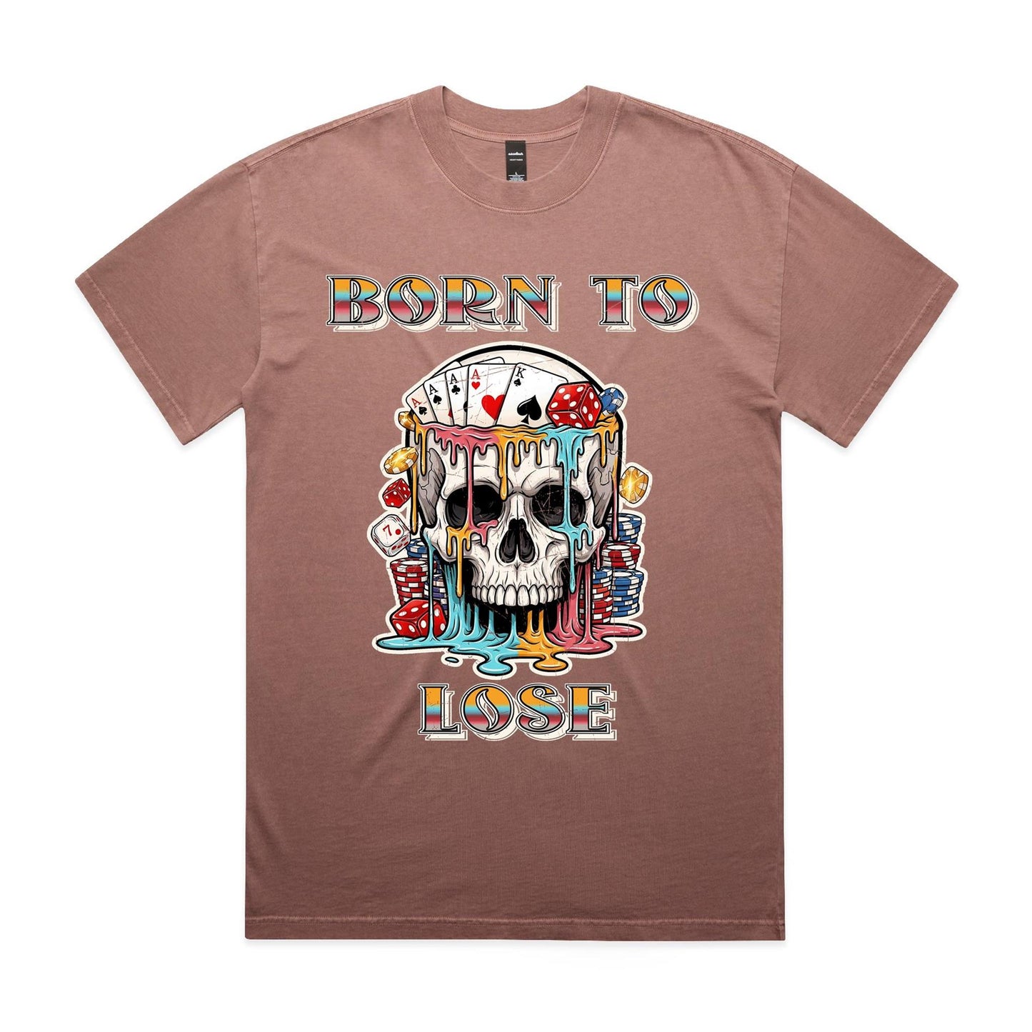 Born To Lose Heavy Faded T-Shirt | Ozzy Anarchy