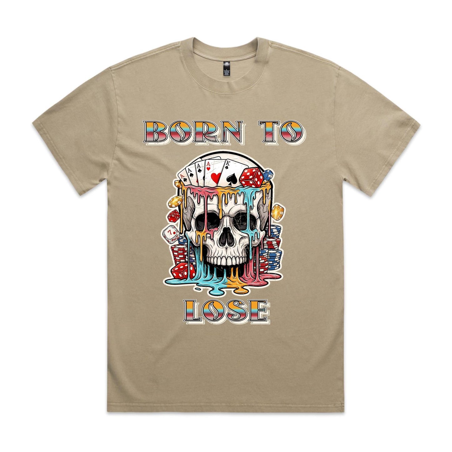 Born To Lose Heavy Faded T-Shirt | Ozzy Anarchy