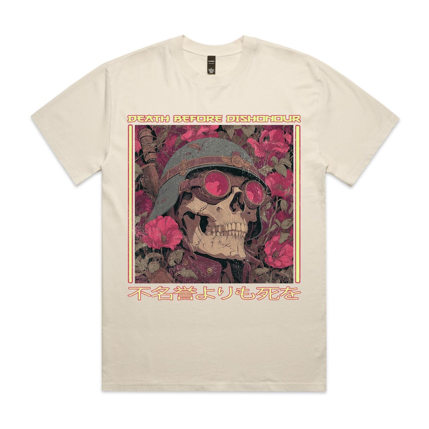 Death Before Dishonour Heavy Faded T-Shirt | Ozzy Anarchy