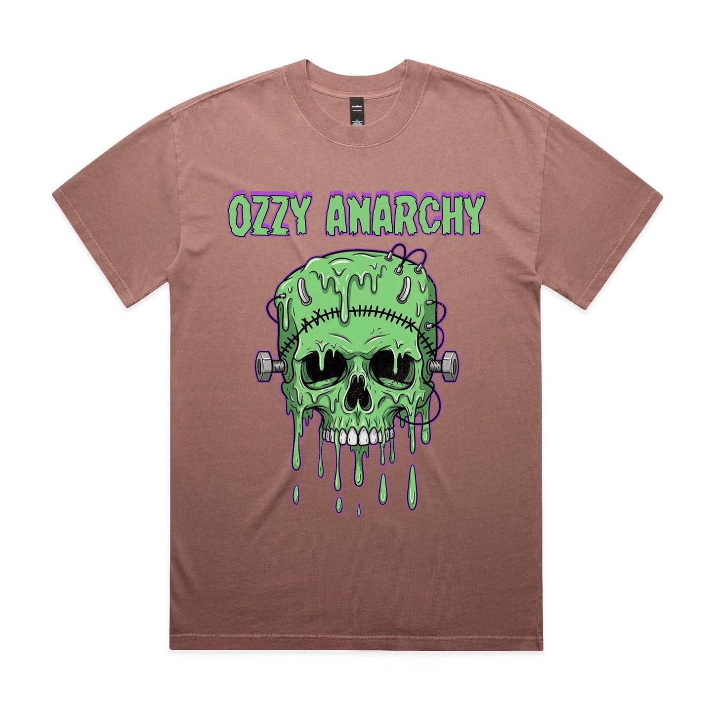 Frankenstein | Heavy Faded T-Shirt | Ozzy Anarchy