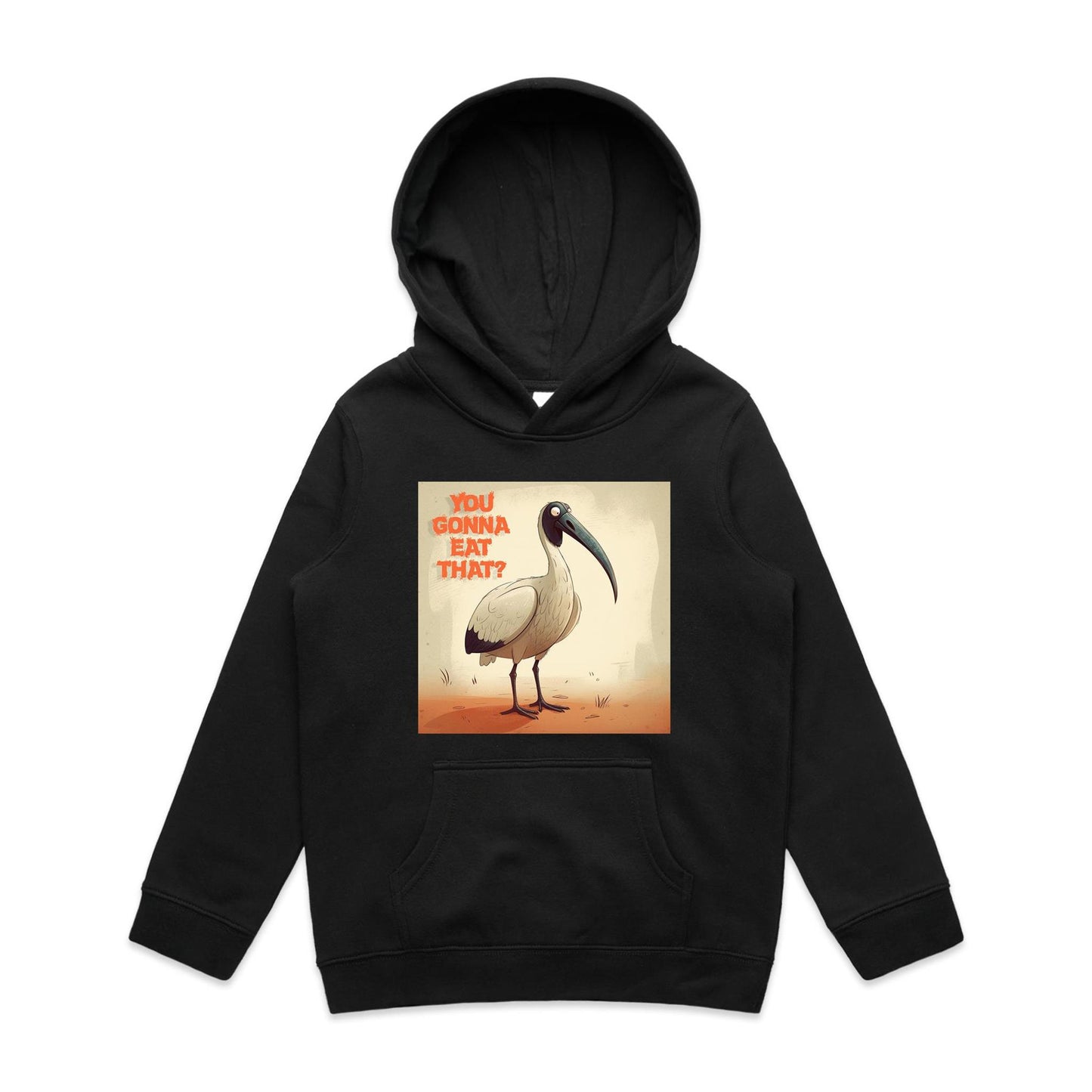 Bin Chicken Youth Supply Hoodie: "You Gonna Eat That?" | Ozzy Anarchy