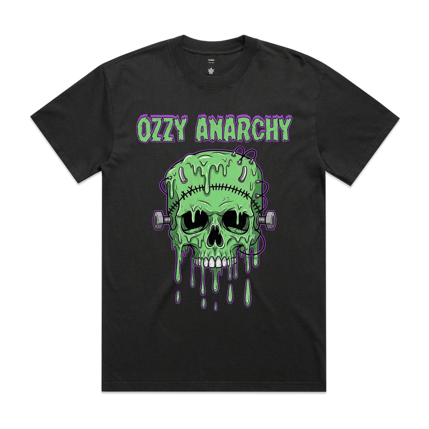 Frankenstein | Heavy Faded T-Shirt | Ozzy Anarchy