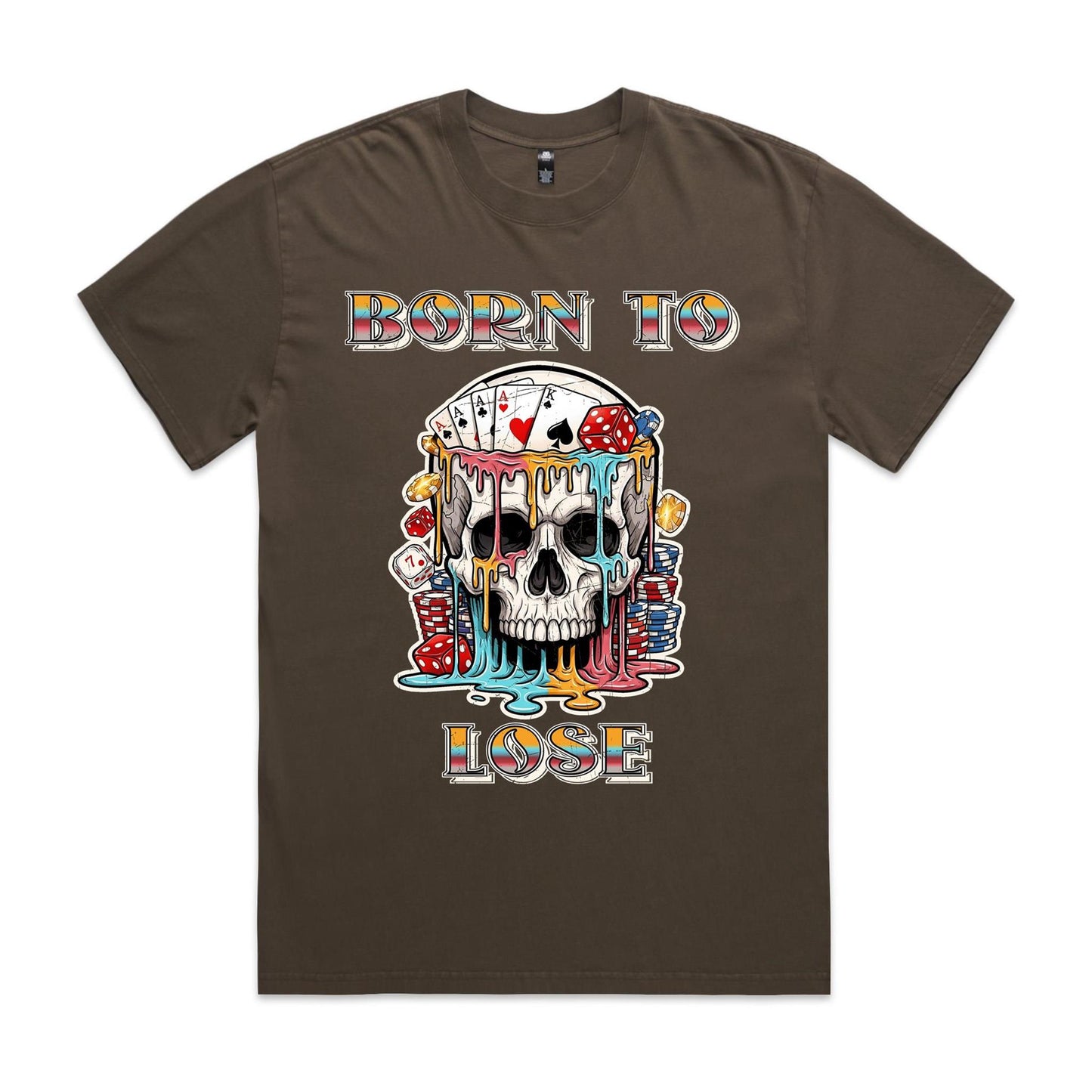Born To Lose Heavy Faded T-Shirt | Ozzy Anarchy