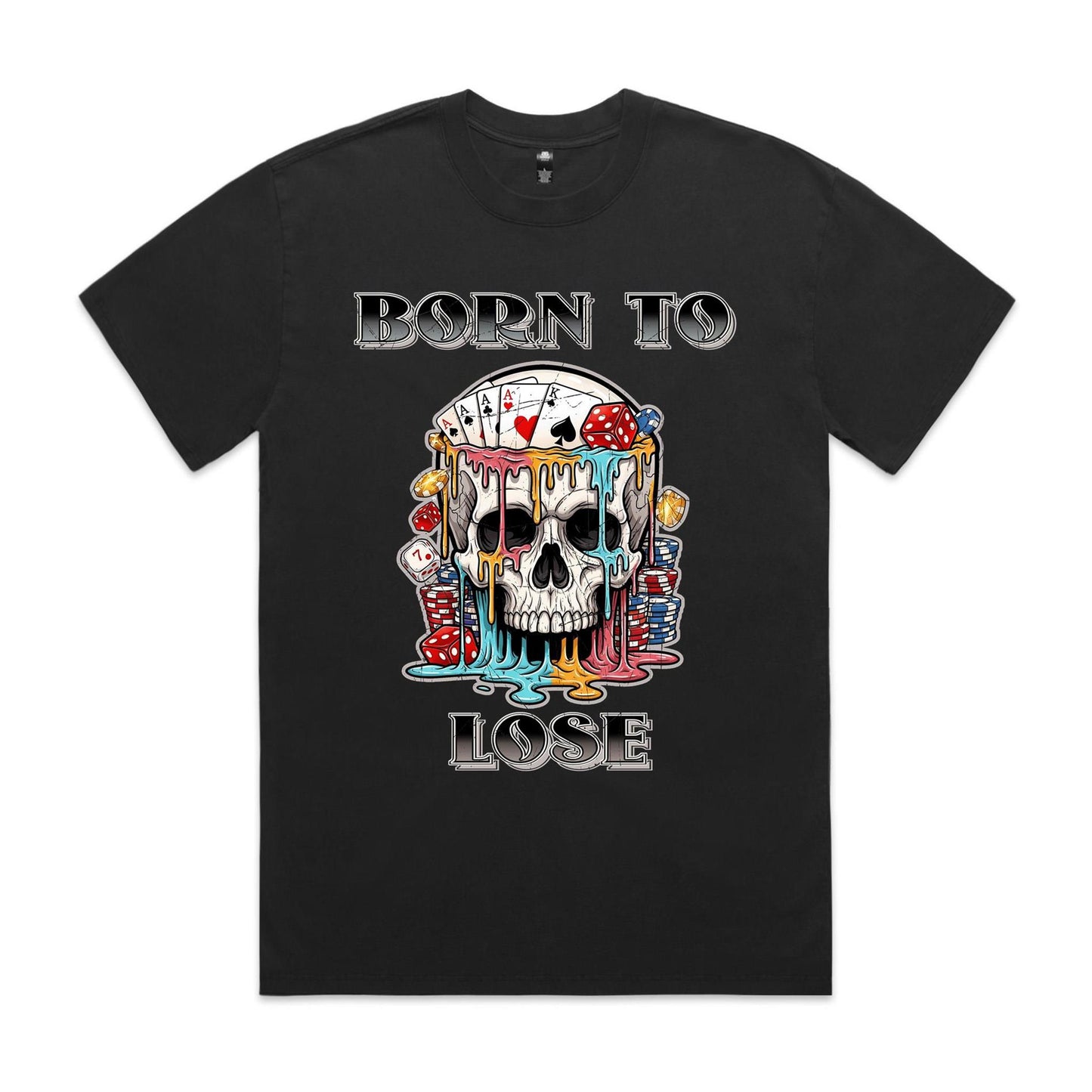 Born To Lose Heavy Faded T-Shirt | Ozzy Anarchy