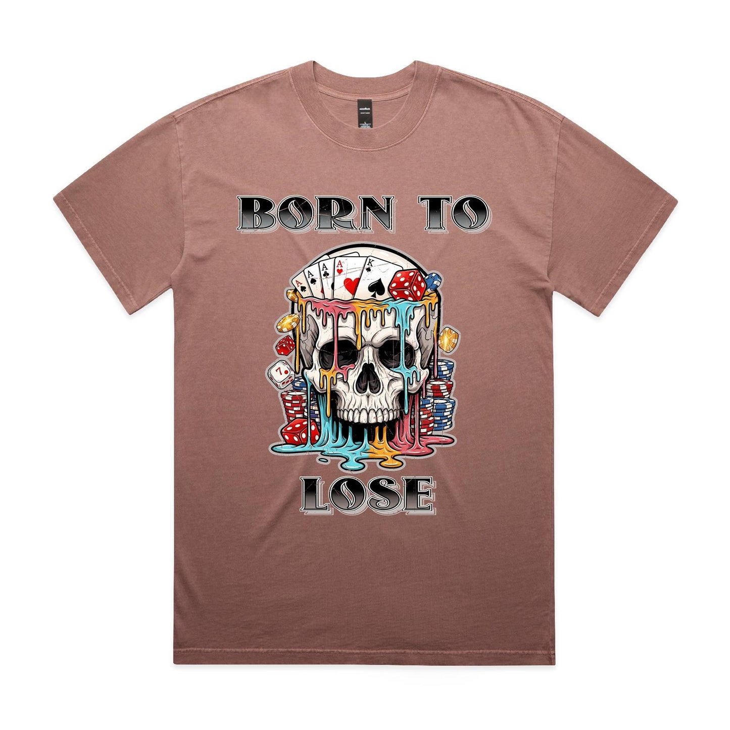 Born To Lose Heavy Faded T-Shirt | Ozzy Anarchy