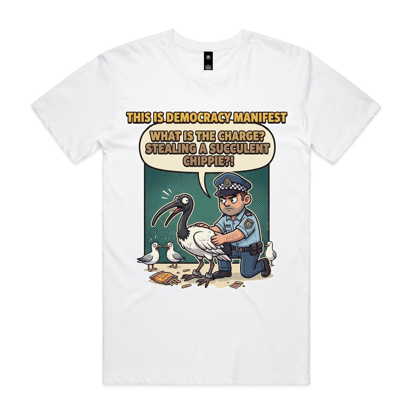 Bin Chicken - This Is Democracy Manifest Tee