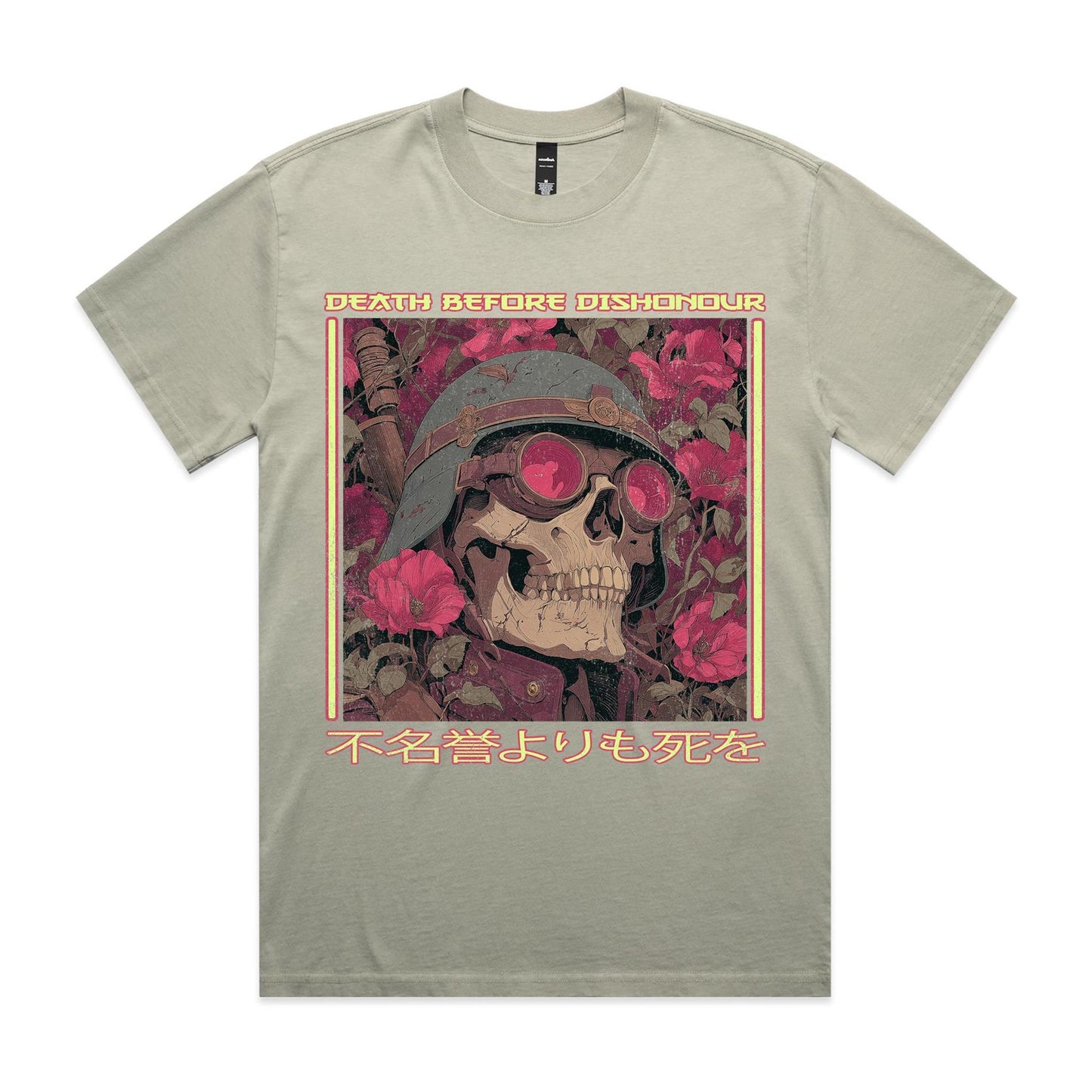 Death Before Dishonour Heavy Faded T-Shirt | Ozzy Anarchy