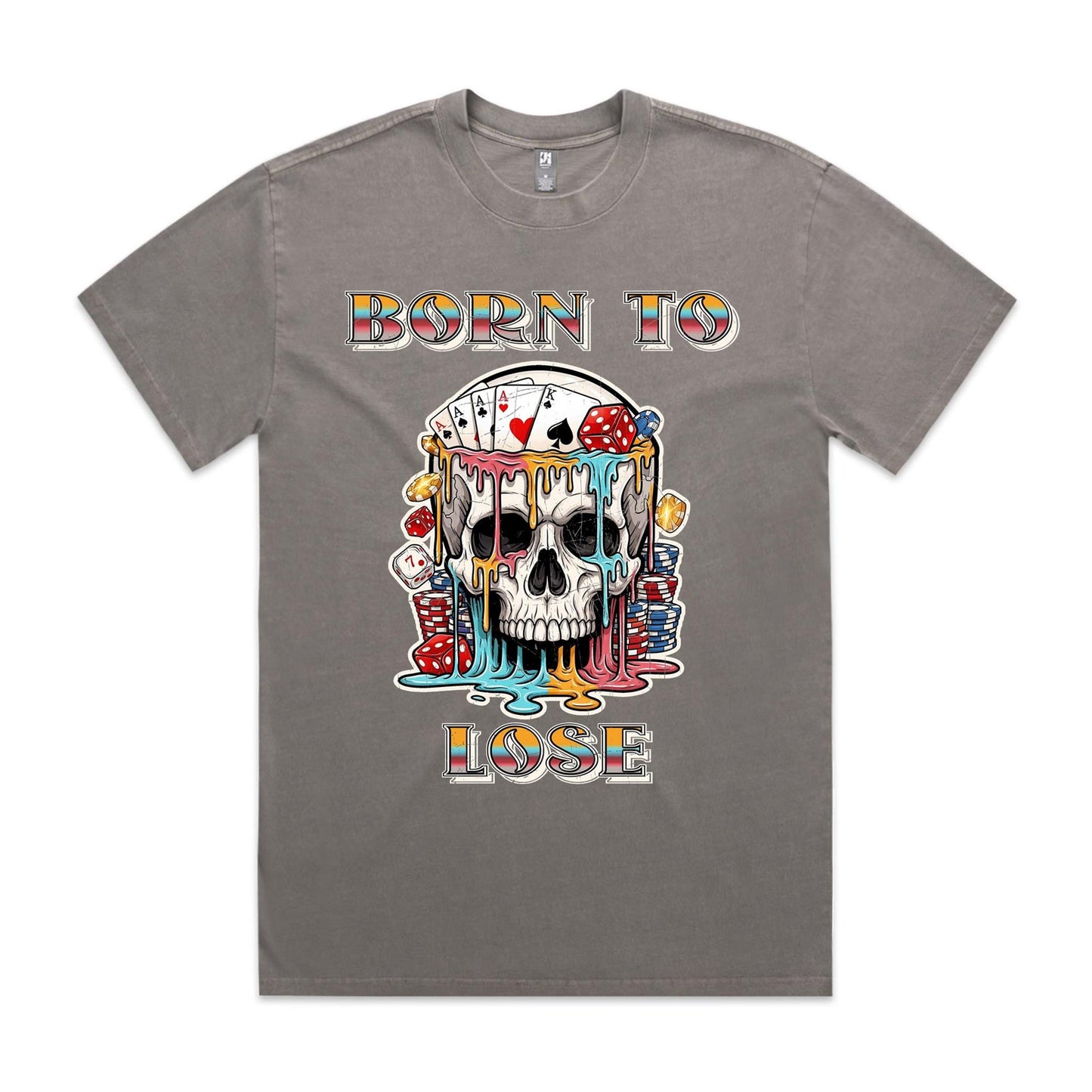 Born To Lose Heavy Faded T-Shirt | Ozzy Anarchy