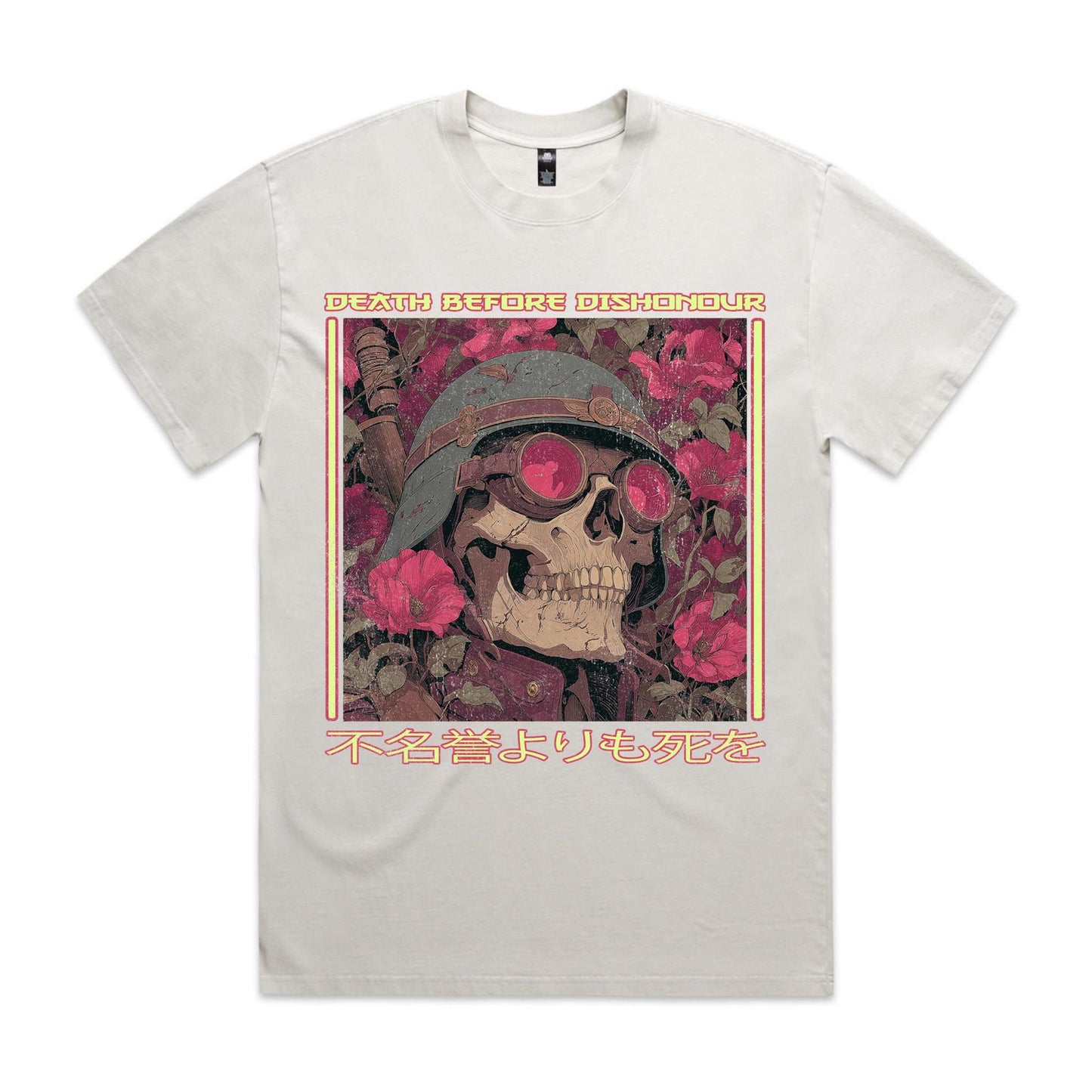 Death Before Dishonour Heavy Faded T-Shirt | Ozzy Anarchy