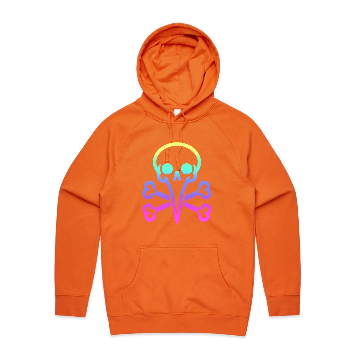 Bin Chicken - Rainbow Skull - Supply Hoodie