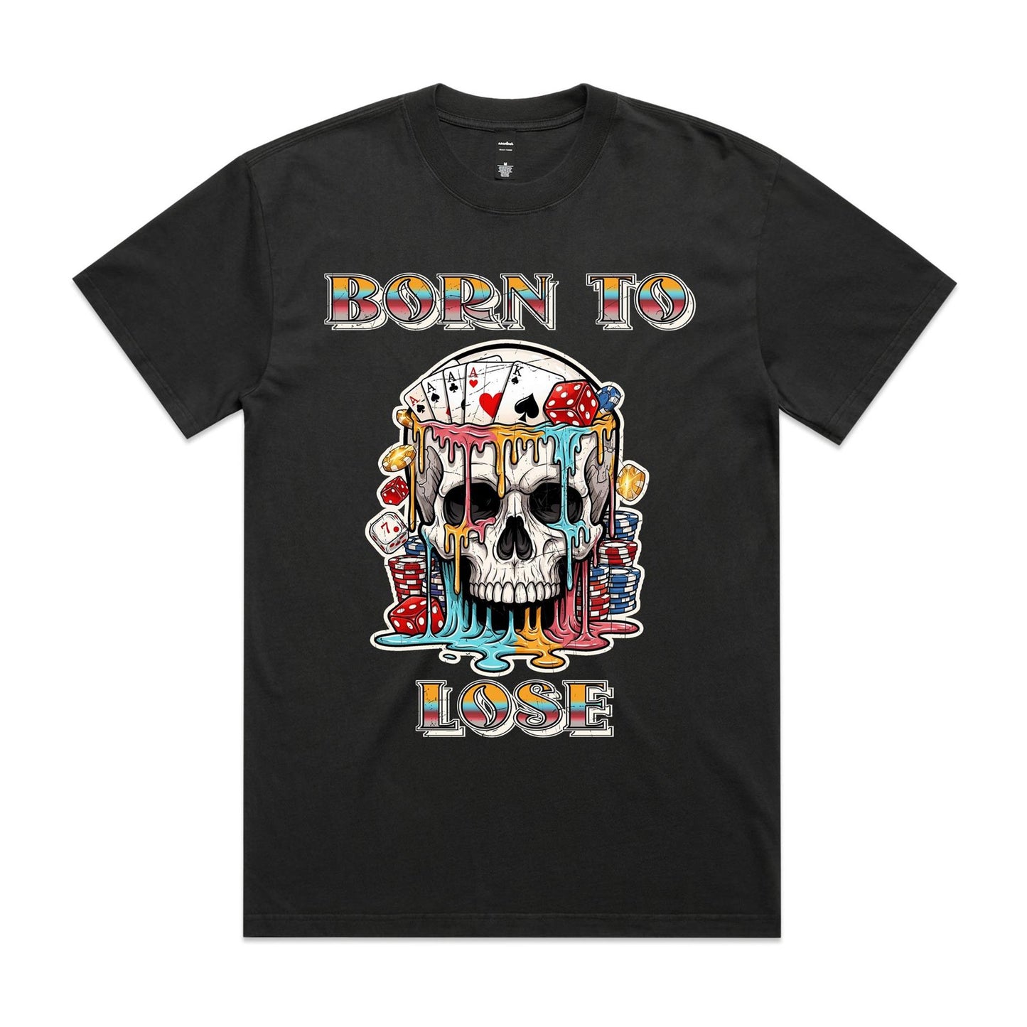 Born To Lose Heavy Faded T-Shirt | Ozzy Anarchy