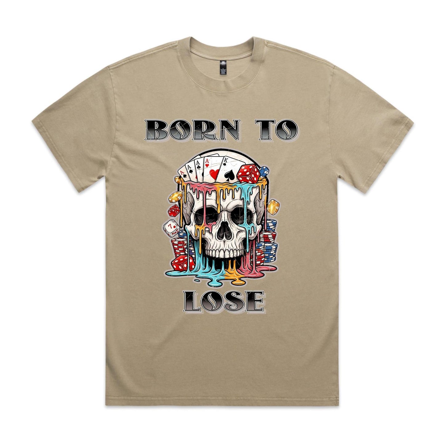 Born To Lose Heavy Faded T-Shirt | Ozzy Anarchy