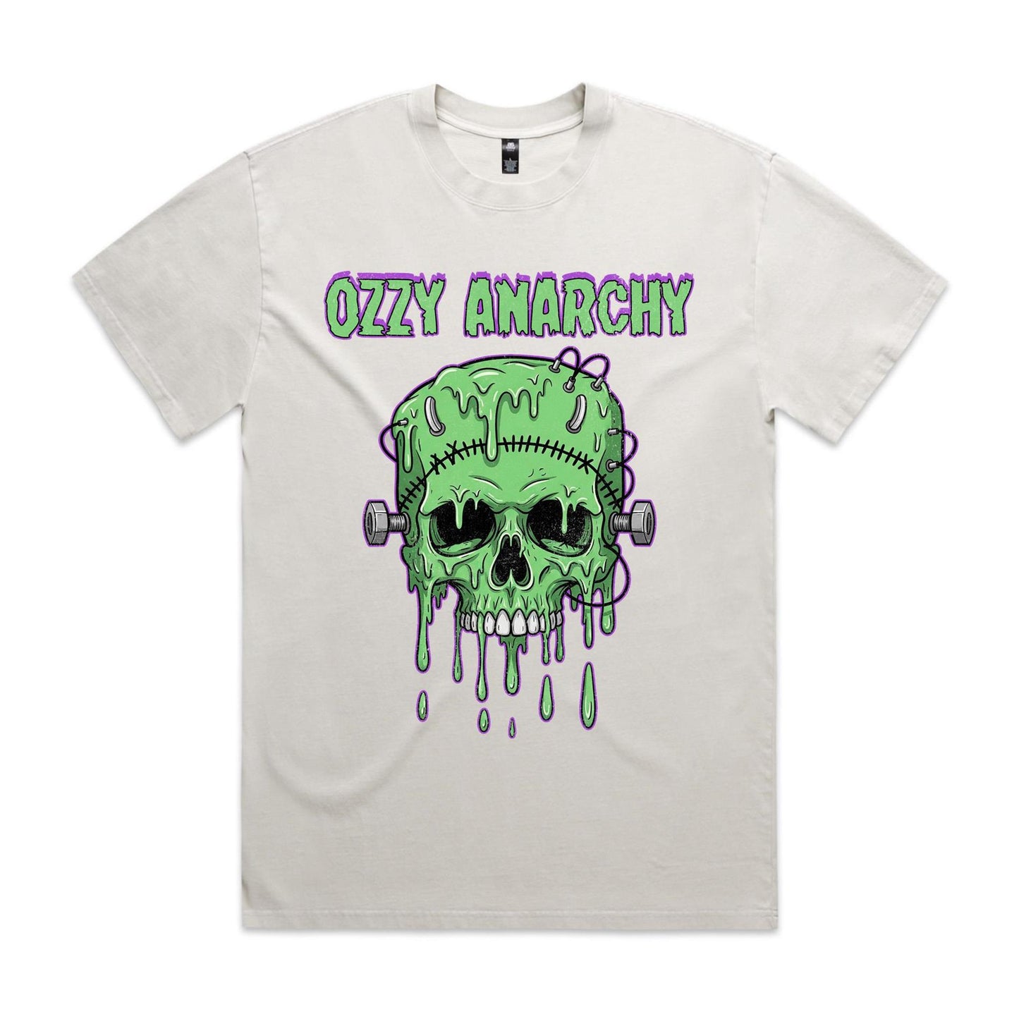 Frankenstein | Heavy Faded T-Shirt | Ozzy Anarchy