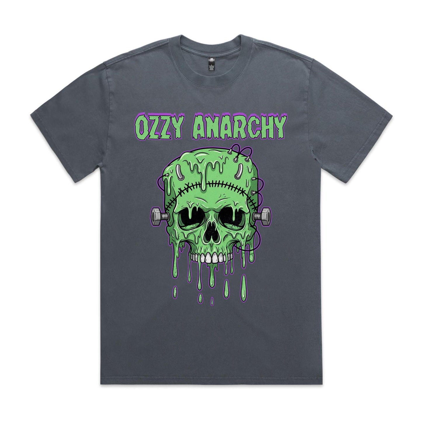 Frankenstein | Heavy Faded T-Shirt | Ozzy Anarchy