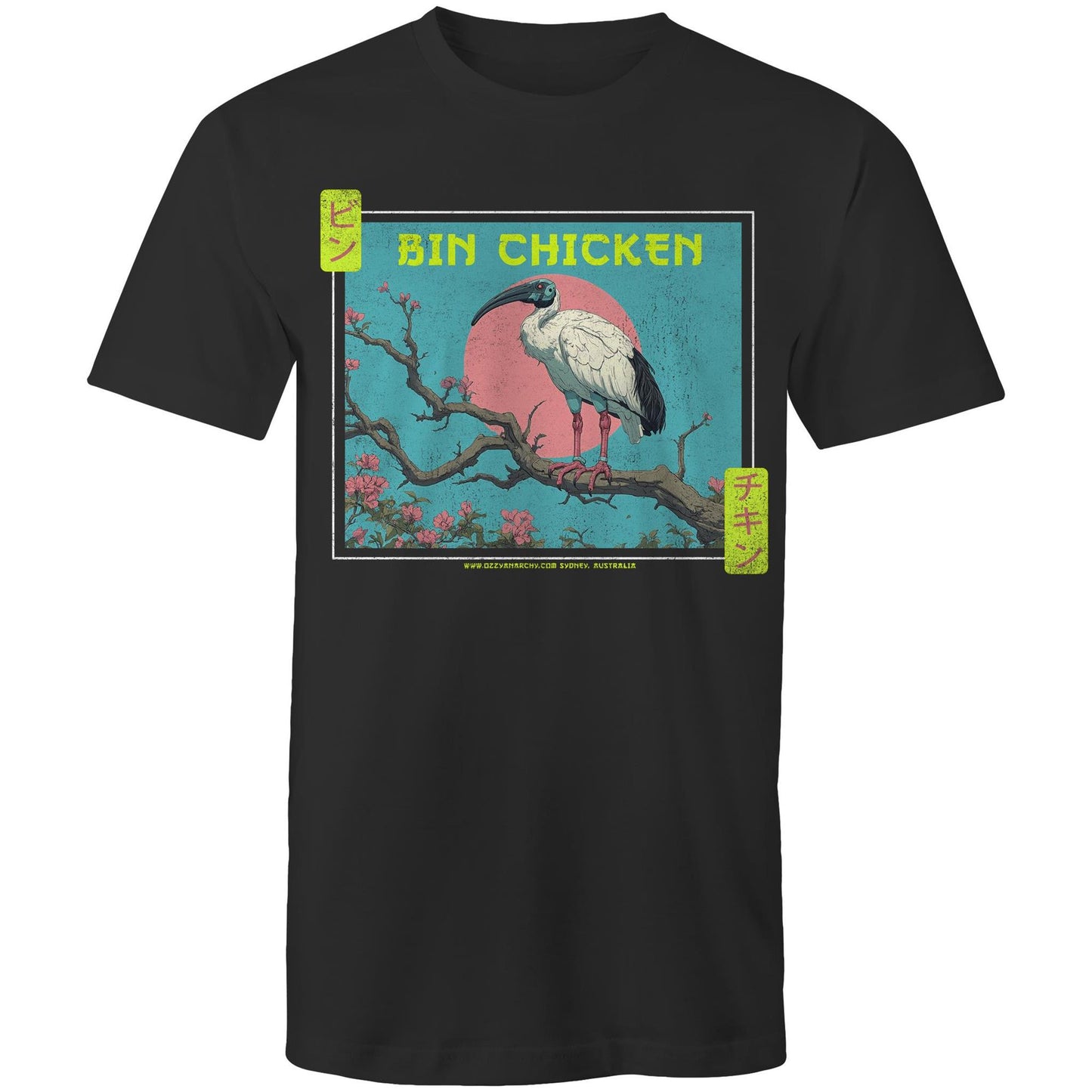 Bin Chicken T-Shirt: "Manga Mecha" | Ozzy Anarchy