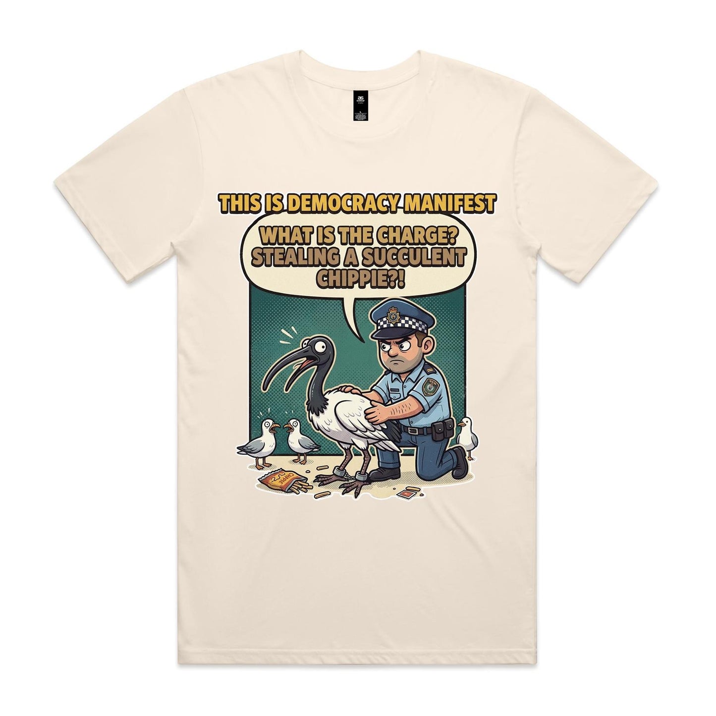 Bin Chicken - This Is Democracy Manifest Tee